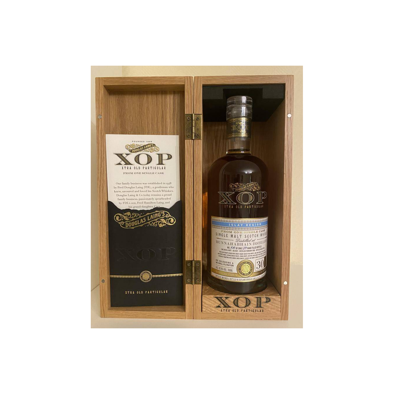 Bunnahabhain 1988 30 Years Single Malt Whisky 2