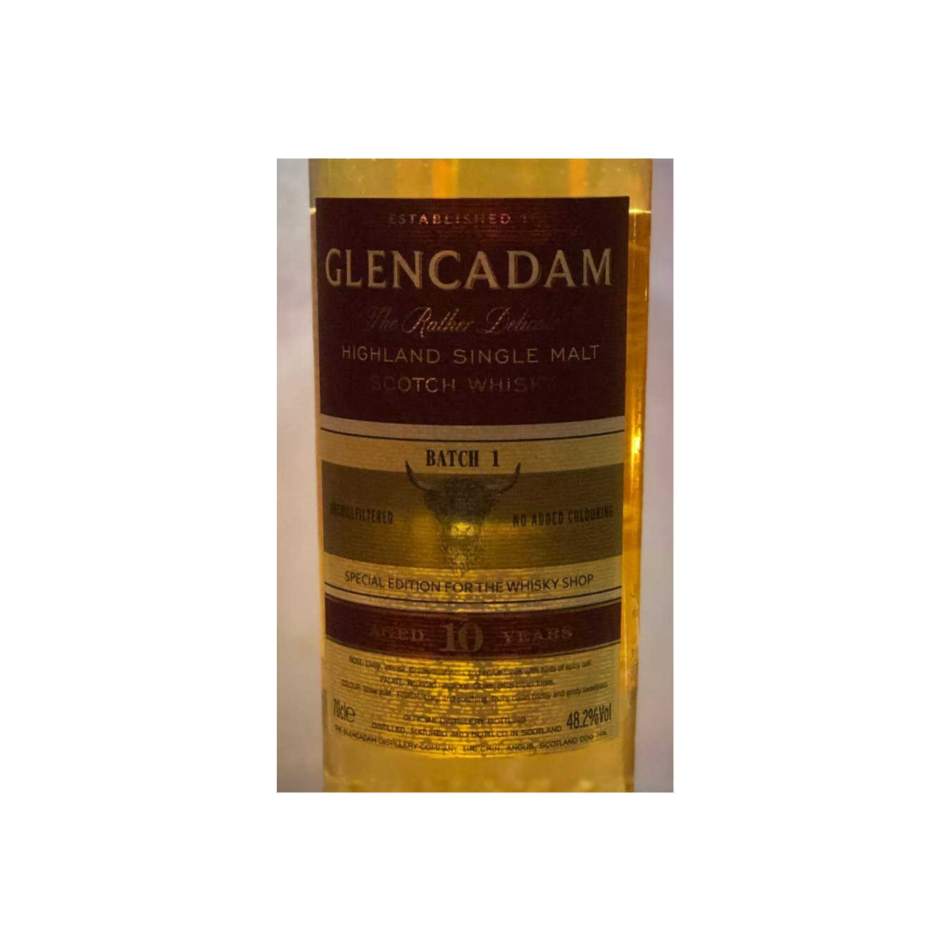 Glencadam 10 Years Single Malt Whisky