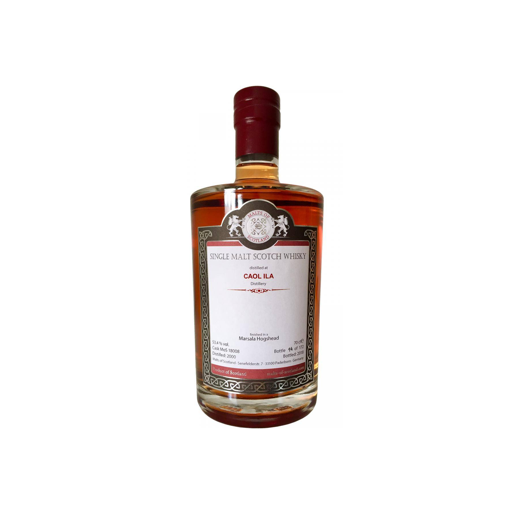 Caol Ila 2000 18 Years Single Malt Whisky 2