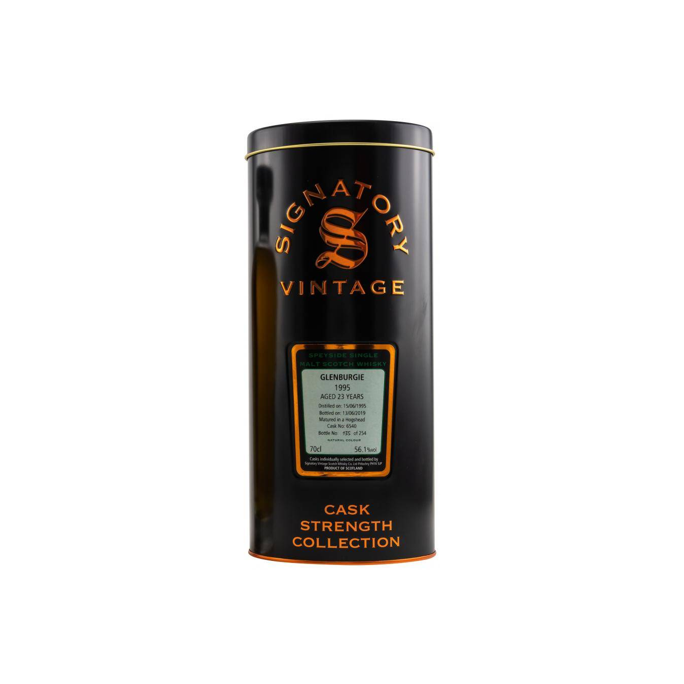 Glenburgie Cask Strength Collection 1995 23 Years Single Malt Whisky 2