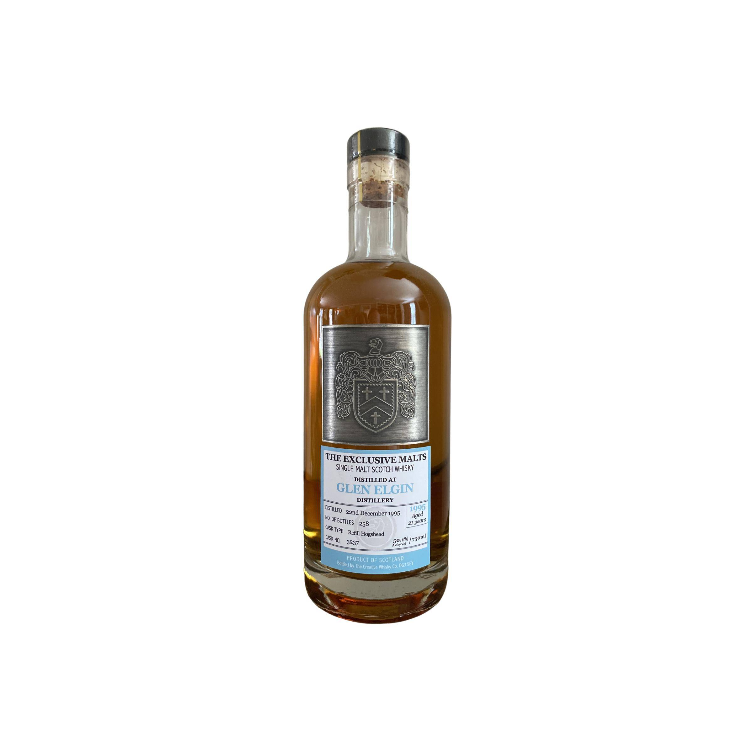 Glen Elgin 1995 21 Years Single Malt Whisky