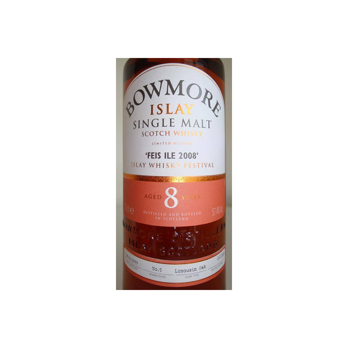 Bowmore 1999 8 Years Single Malt Whisky 2