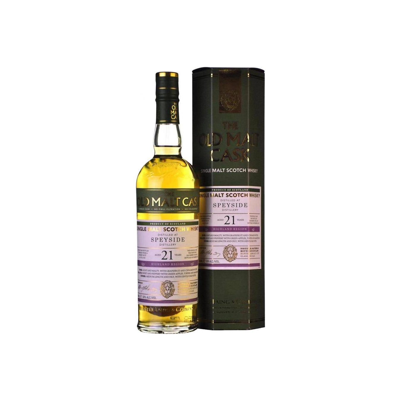 Spey Old Malt Cask 1993 21 Years Single Malt Whisky