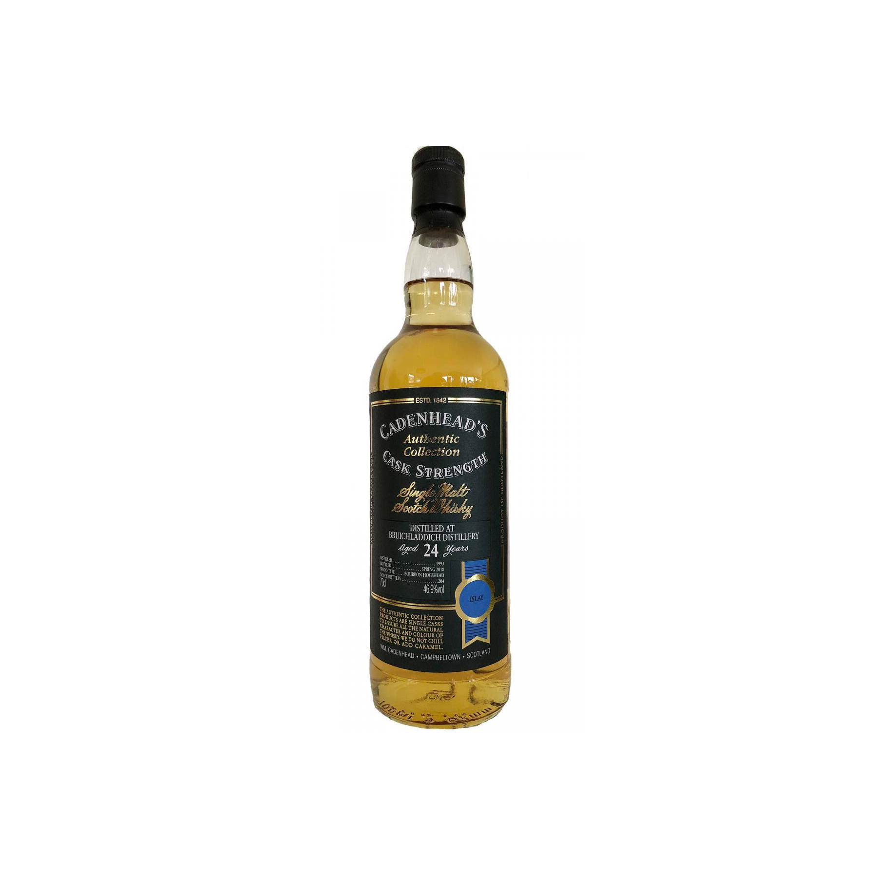 Bruichladdich Authentic Collection 1993 24 Years Single Malt Whisky