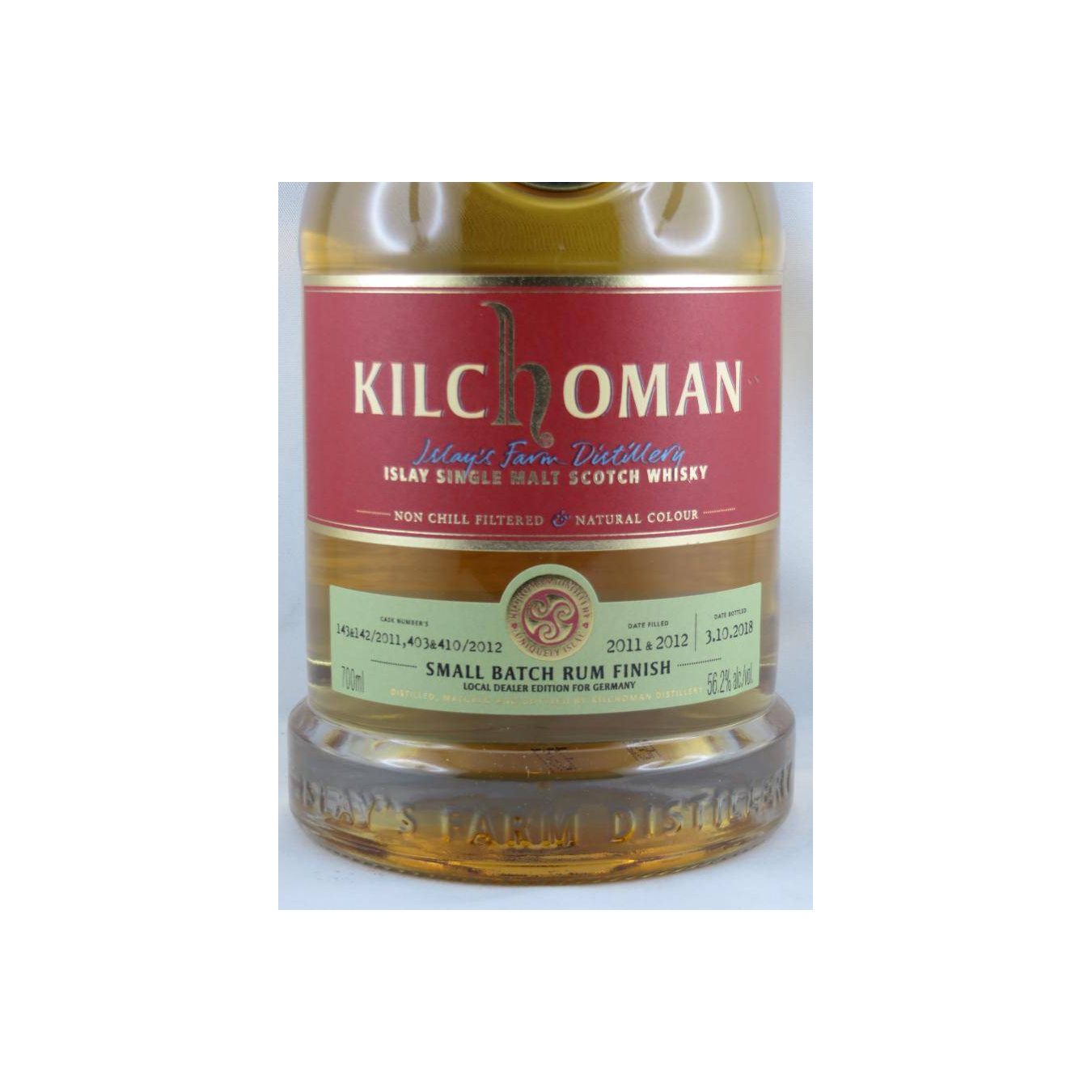 Kilchoman 2011 Single Malt Whisky 3