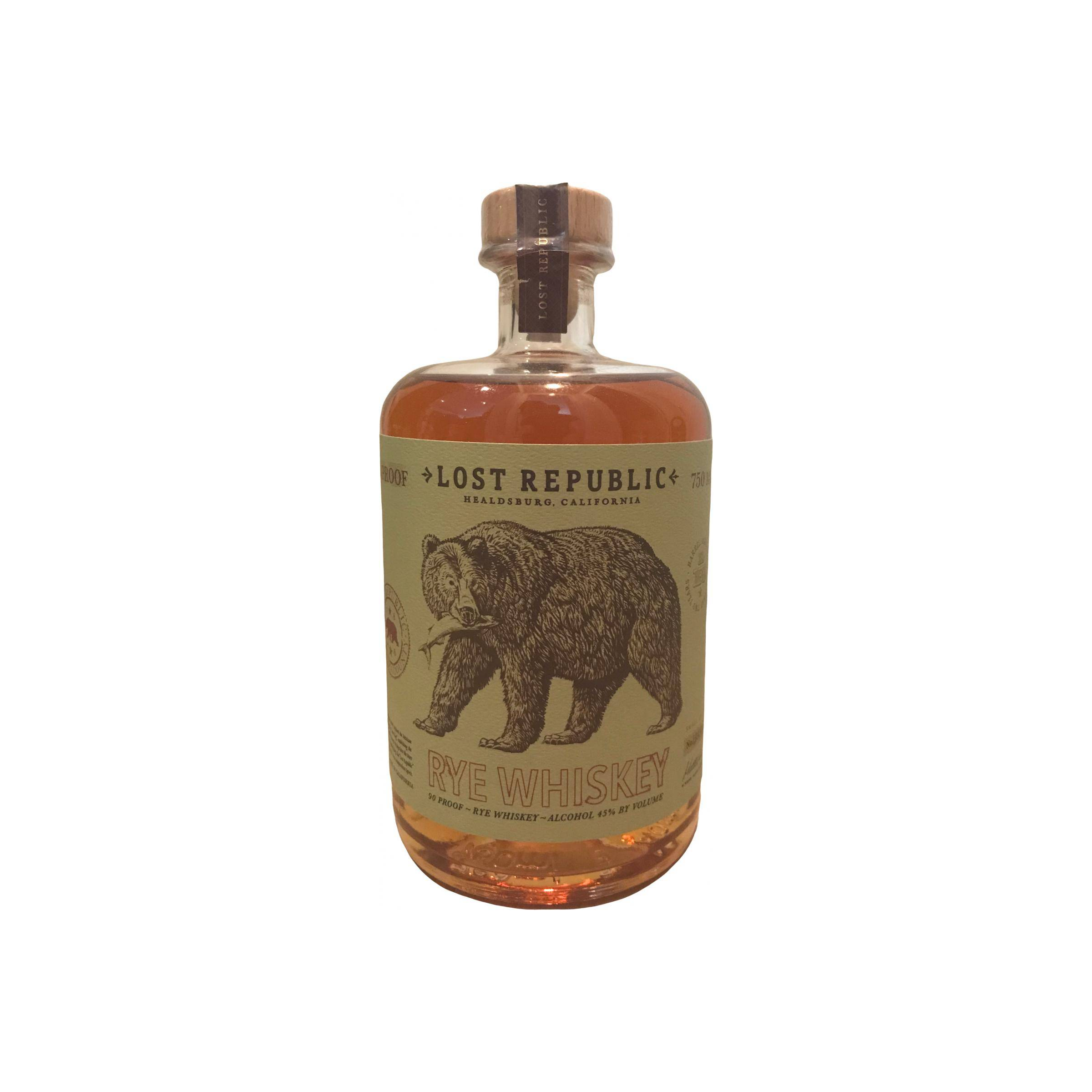 Lost Republic Rye Whiskey