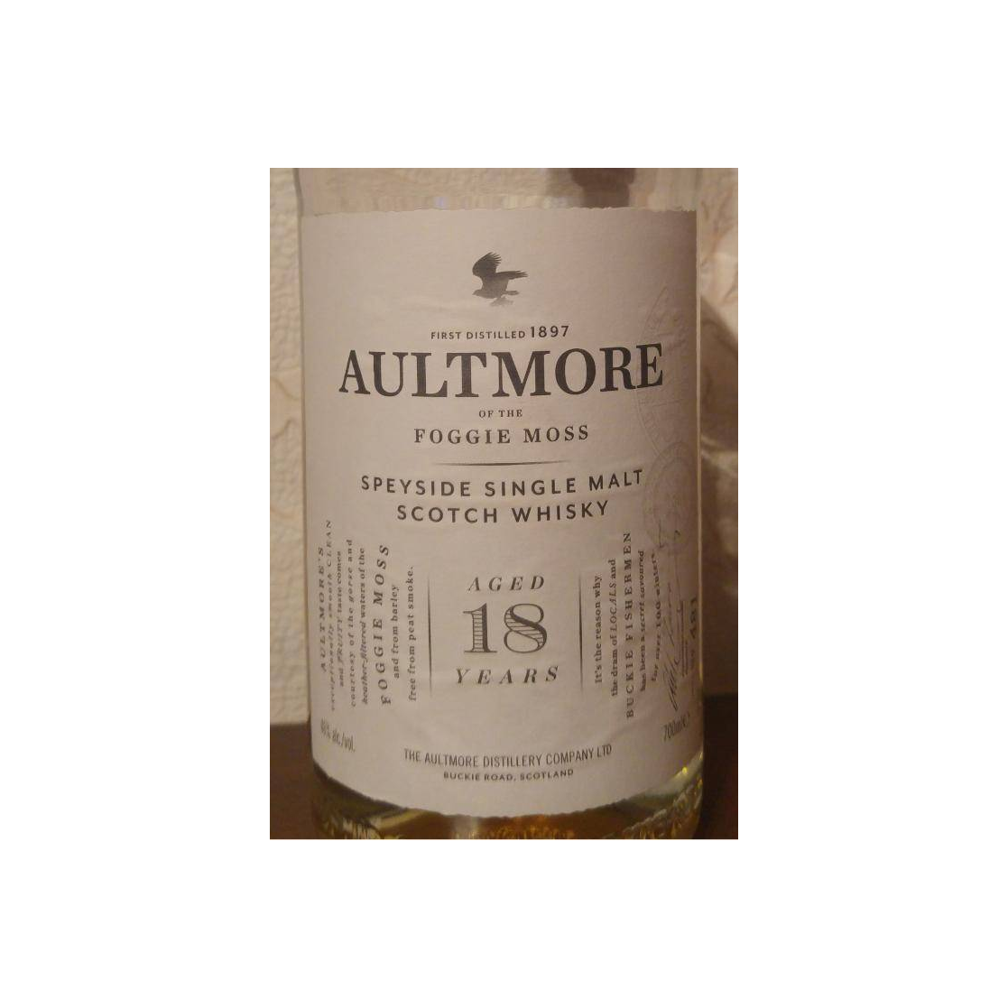 Aultmore 18 Years Single Malt Whisky 2