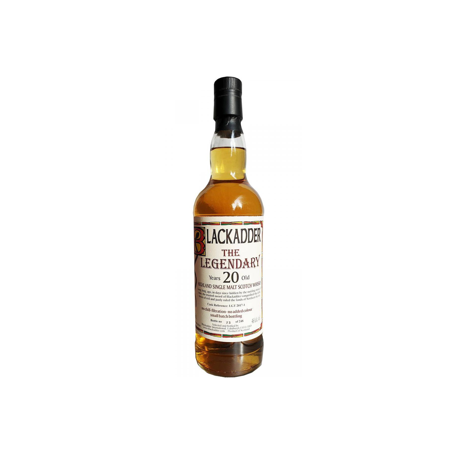 Blackadder 20 Years Single Malt Whisky