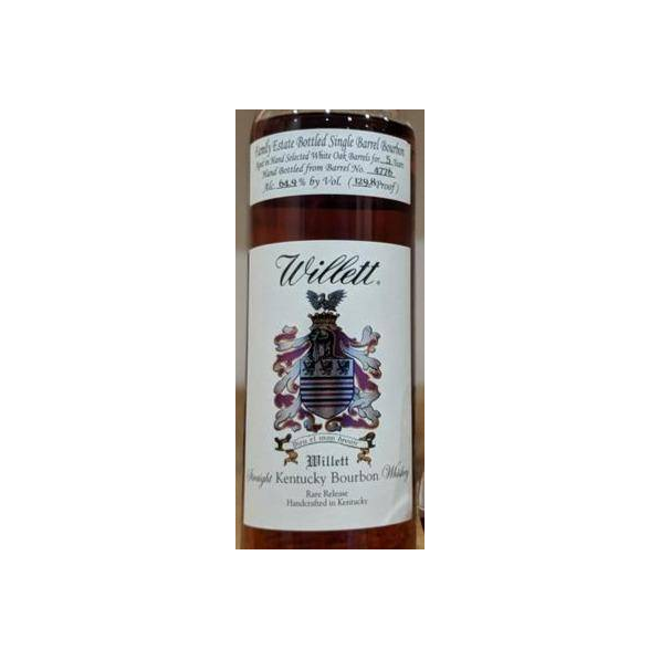 Willett Family Estate Bottled Single Barrel Bourbon 5 Years Bourbon Whisky
