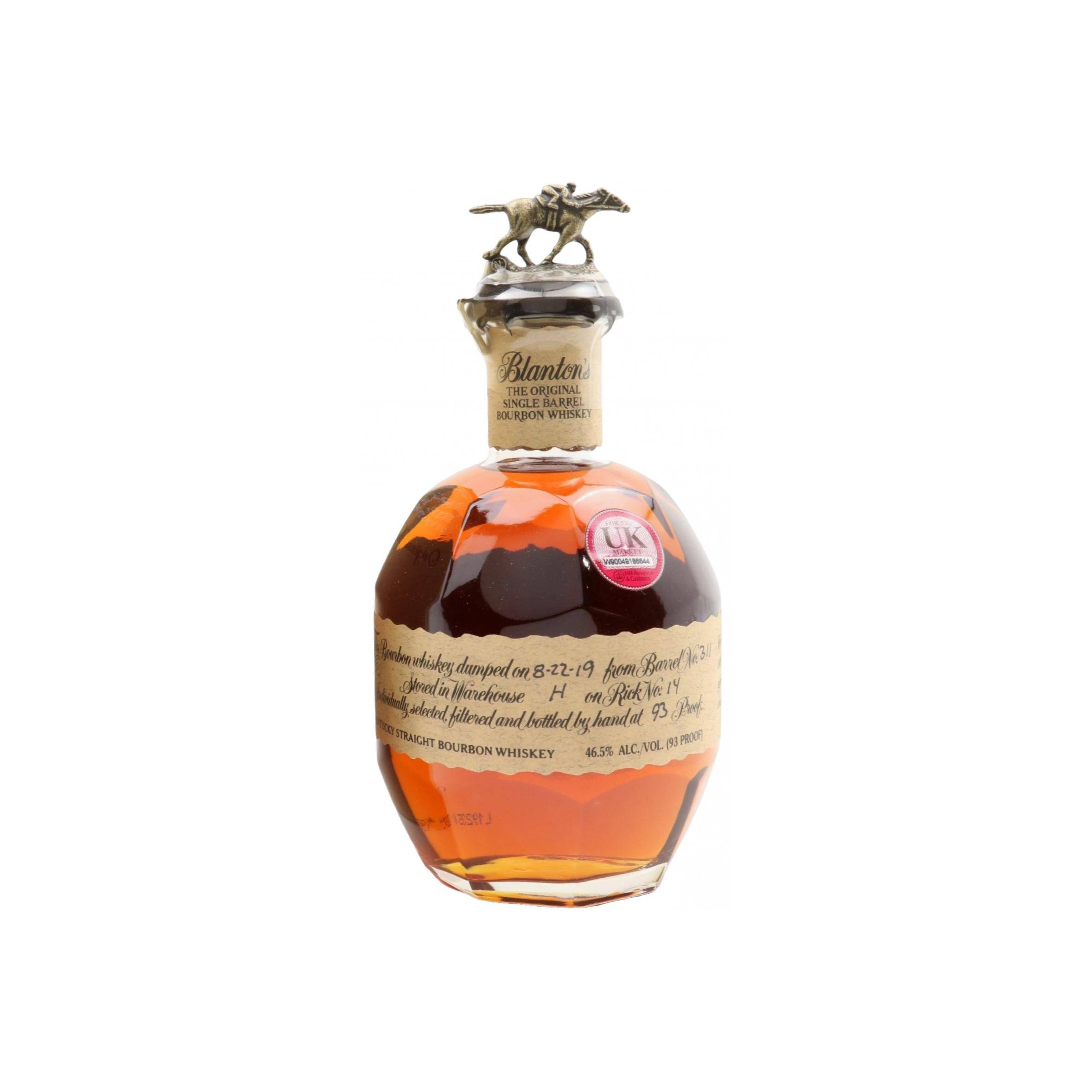 Blanton's Single Barrel Bourbon Whiskey Bourbon Whisky