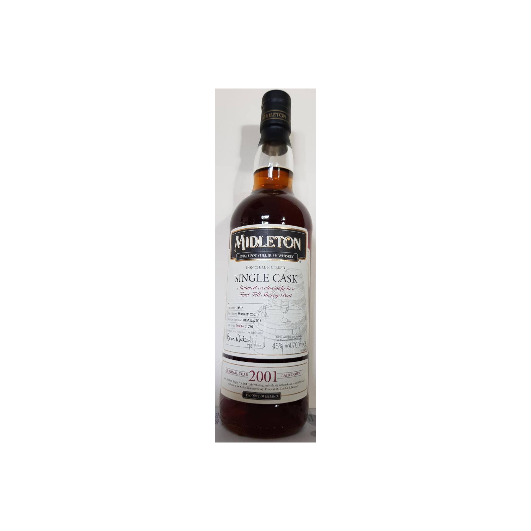 Midleton Single Cask 2001 Single Pot Still Whisky 2