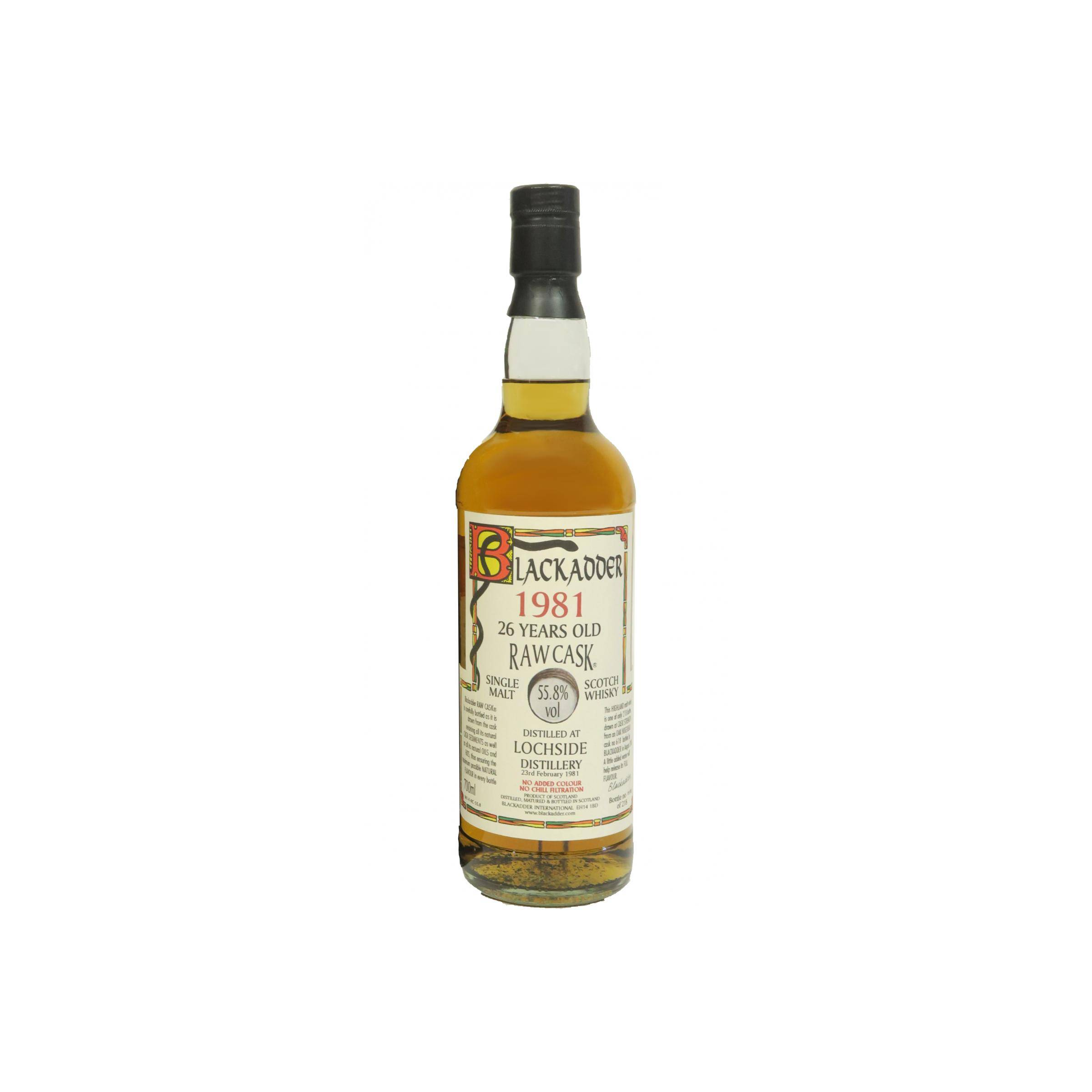 Lochside Raw Cask 1981 26 Years Single Malt Whisky 2