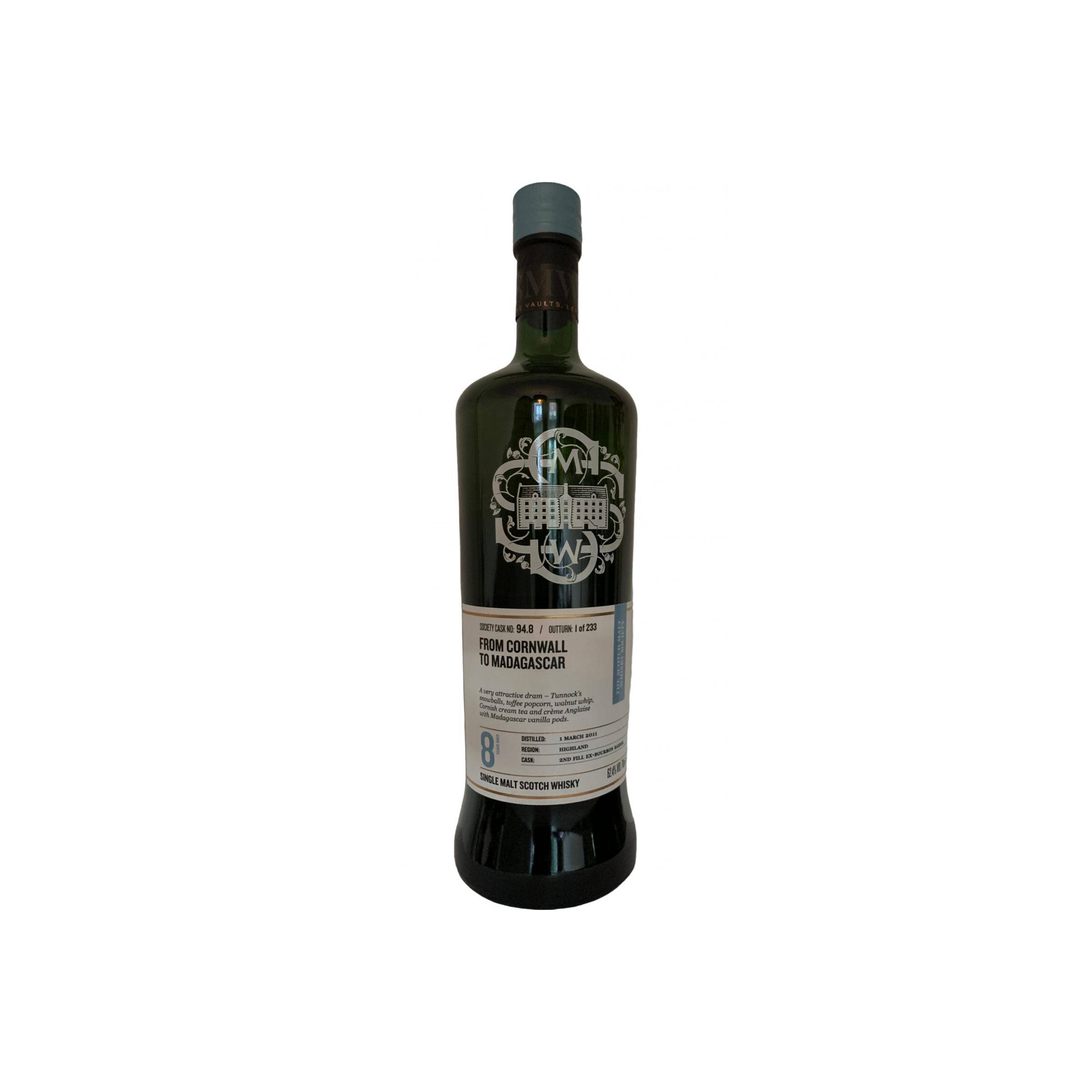 The Scotch Malt Whisky Society 2011 8 Years Single Malt Whisky