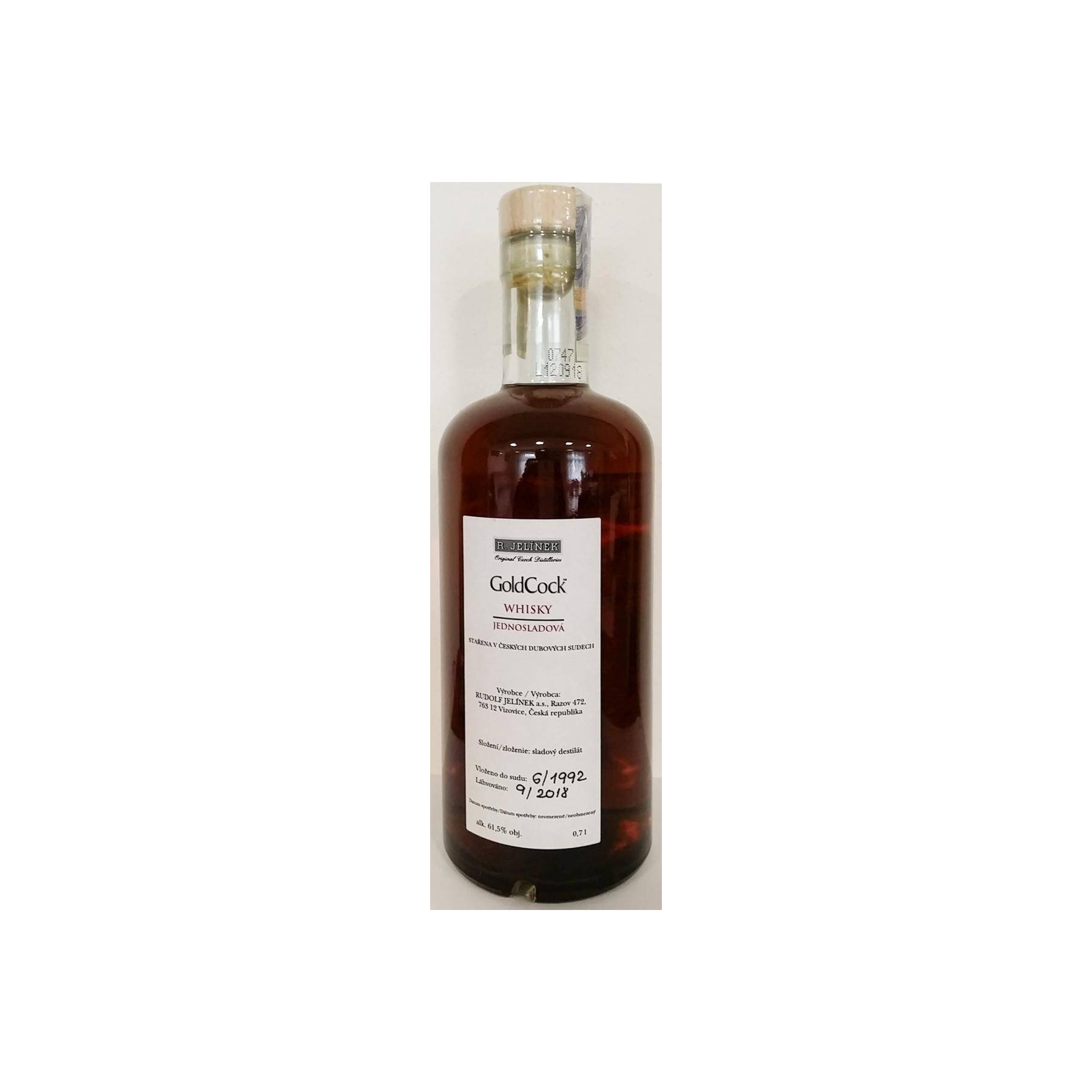Gold Cock 1992 26 Years Single Malt Whisky 2