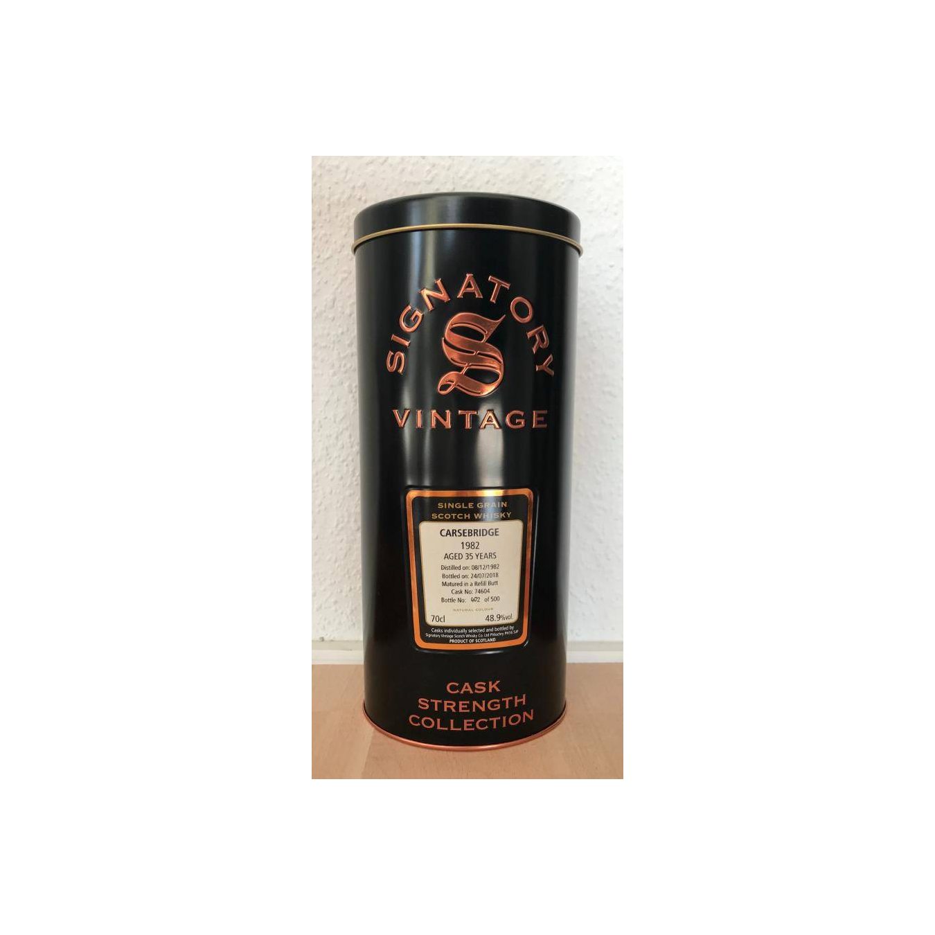 Carsebridge Cask Strength Collection 1982 35 Years Single Grain Whisky 2