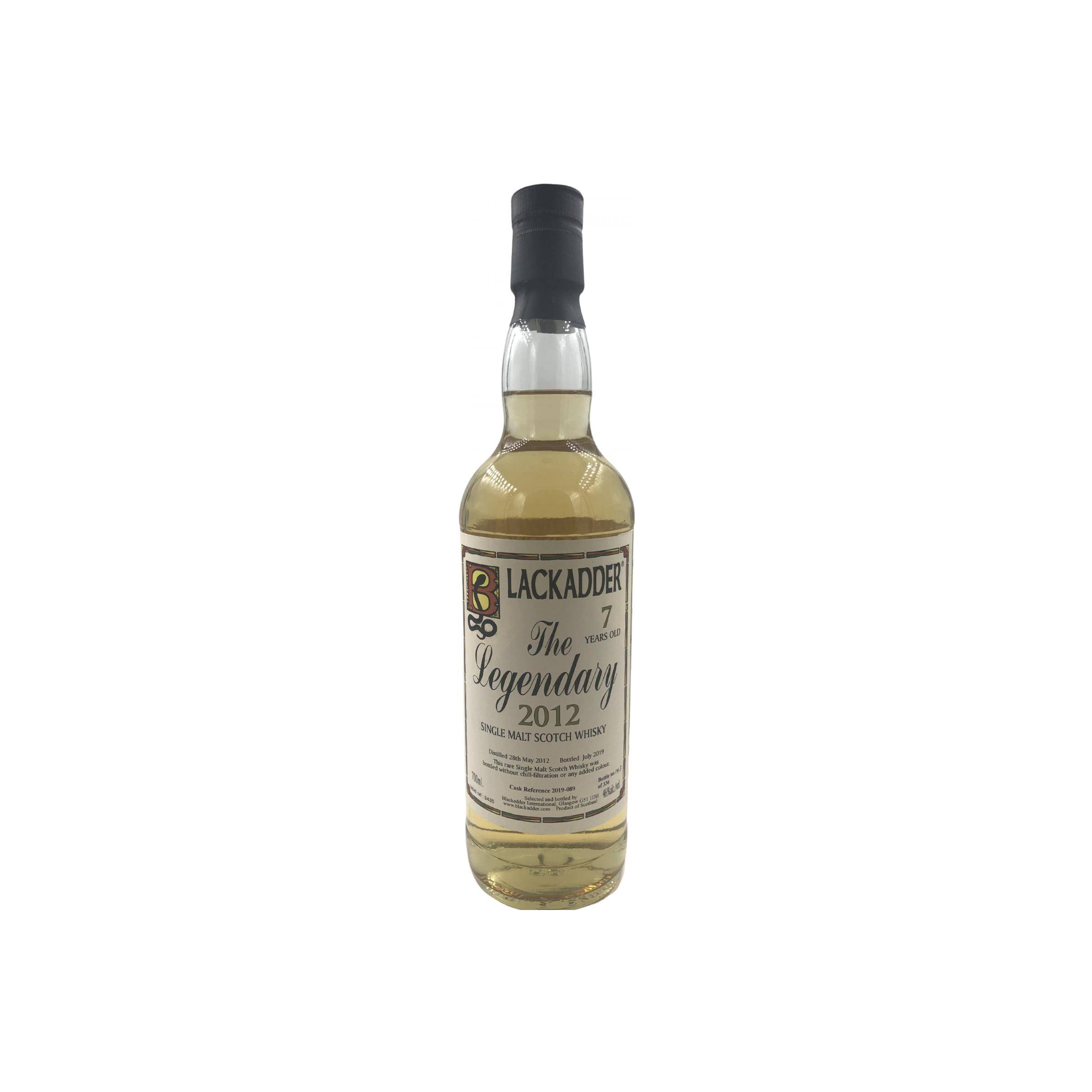 Blackadder 2012 7 Years Single Malt Whisky