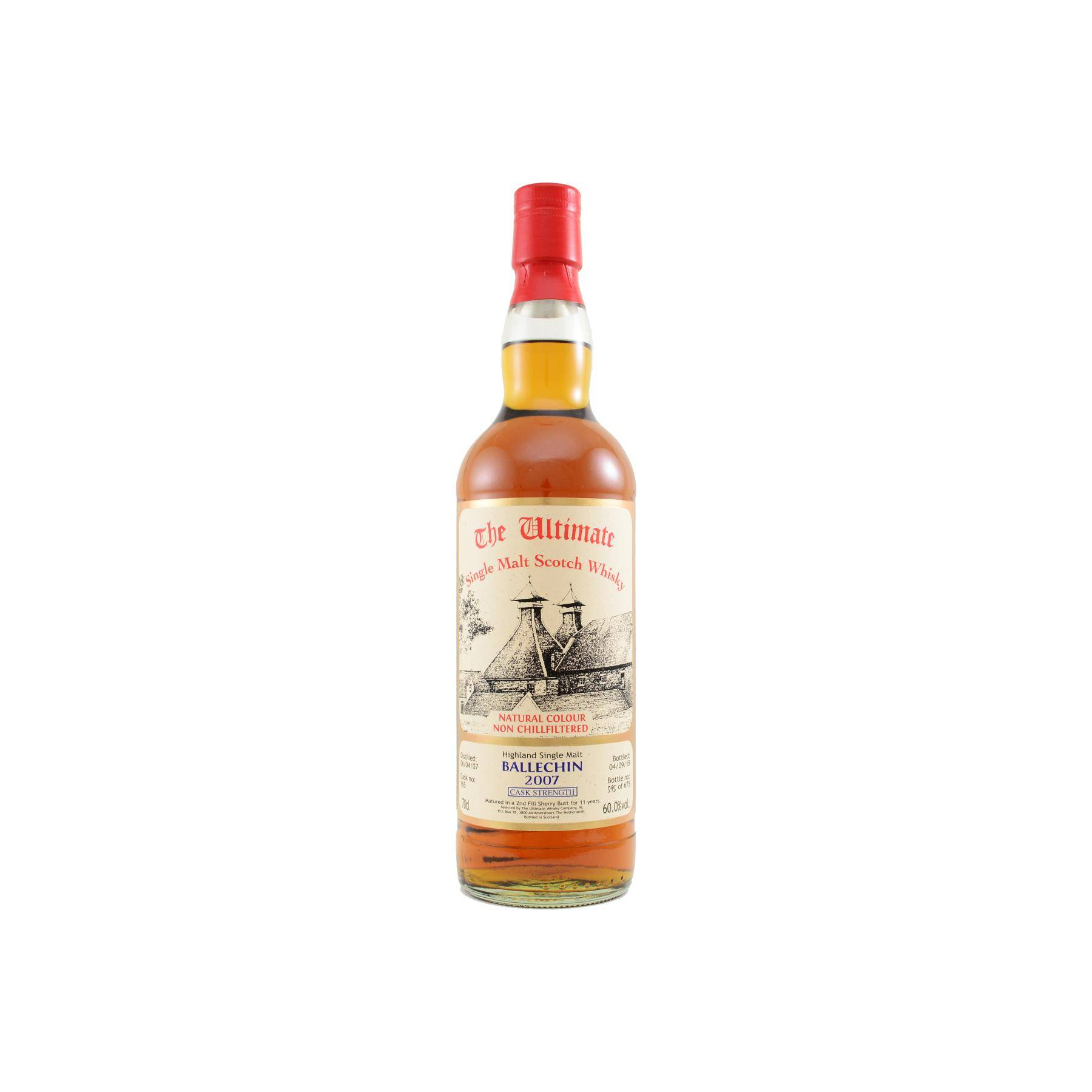 Edradour 2007 11 Years Single Malt Whisky