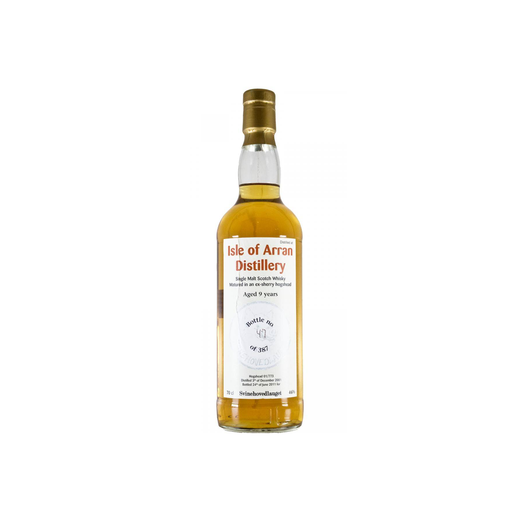 Arran 2001 9 Years Single Malt Whisky
