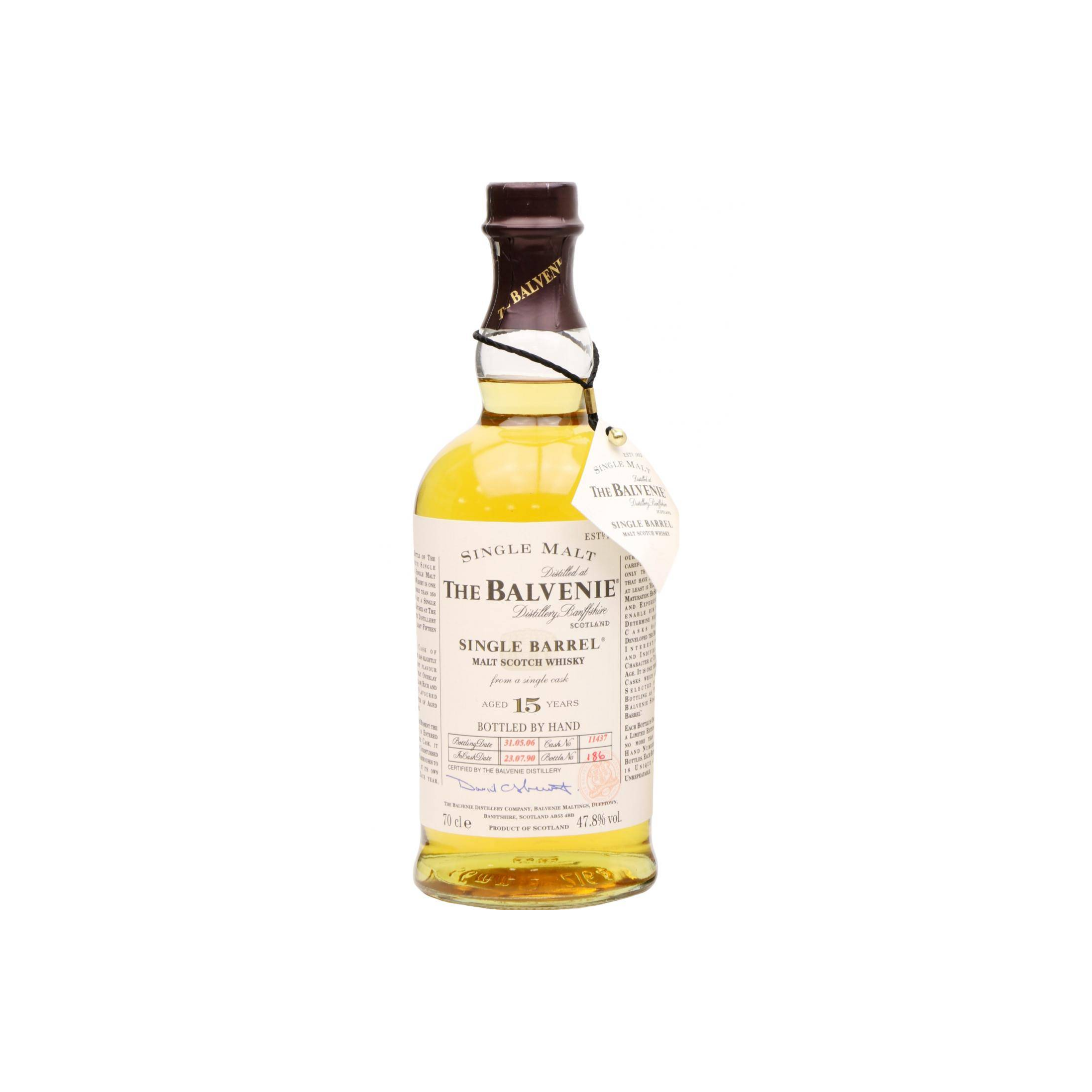 The Balvenie Single Cask 1990 15 Years Single Malt Whisky