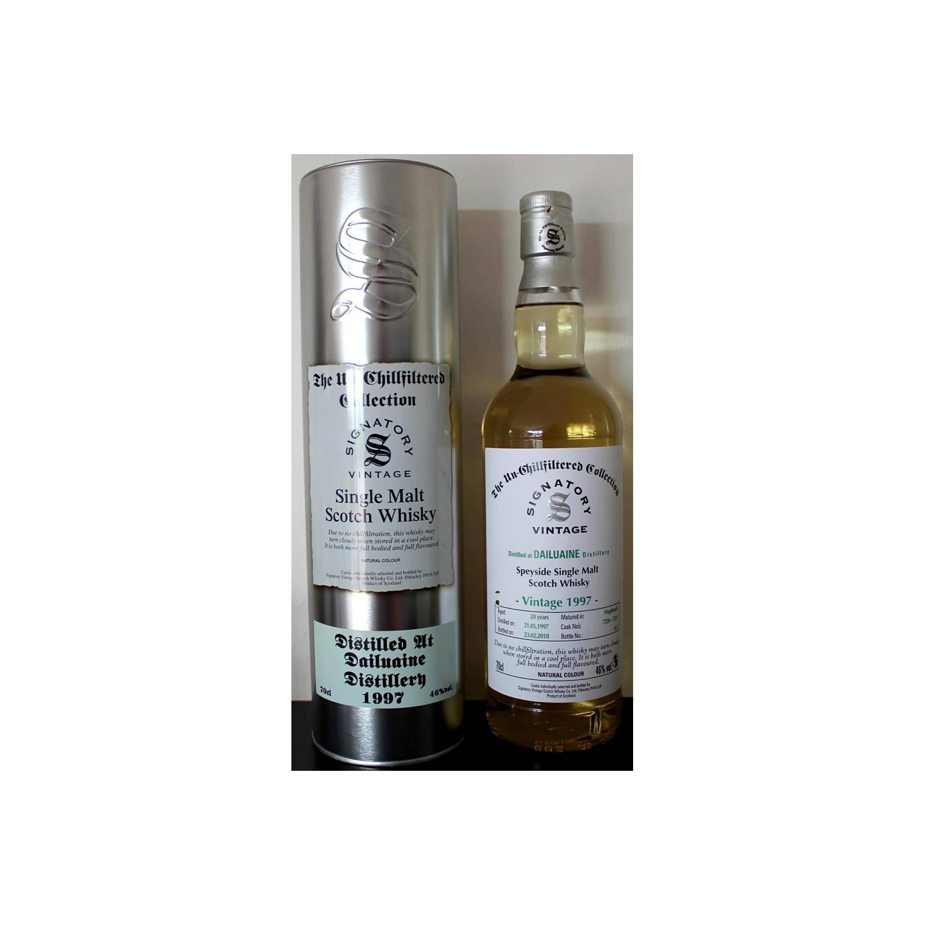 Dailuaine The Un-Chillfiltered Collection 1997 20 Years Single Malt Whisky 2