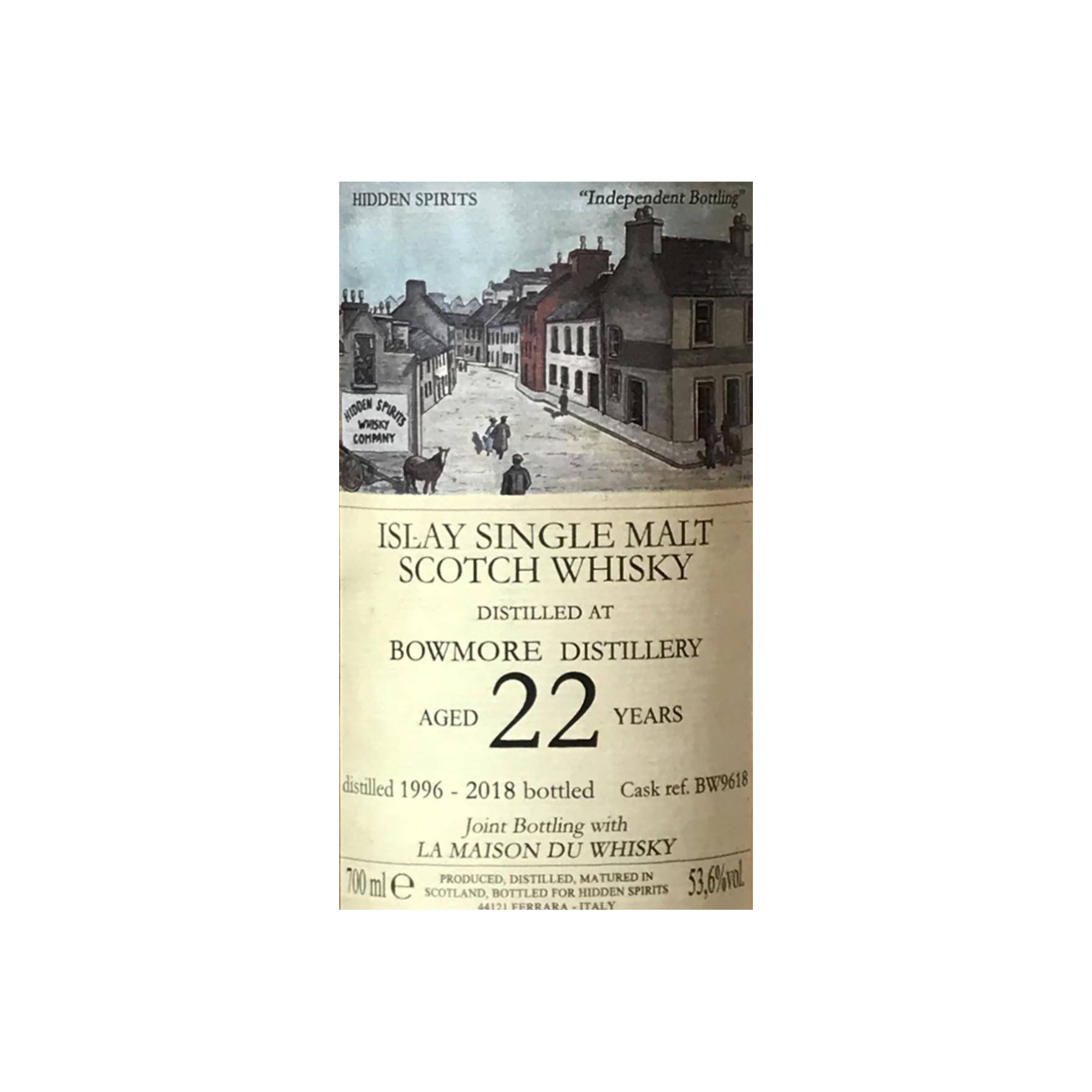 Bowmore 1996 22 Years Single Malt Whisky 2