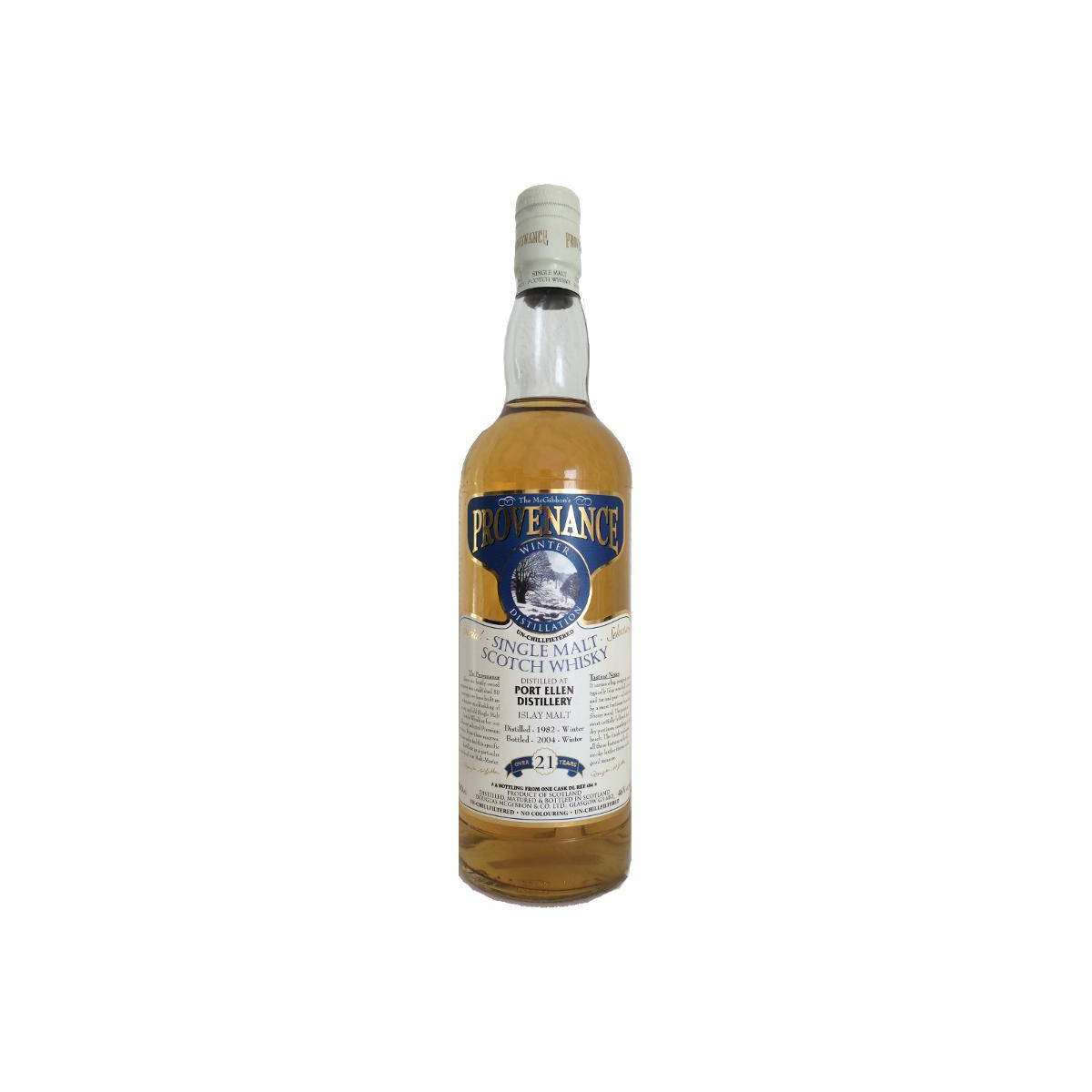 Port Ellen McGibbon's Provenance 1982 21 Years Single Malt Whisky