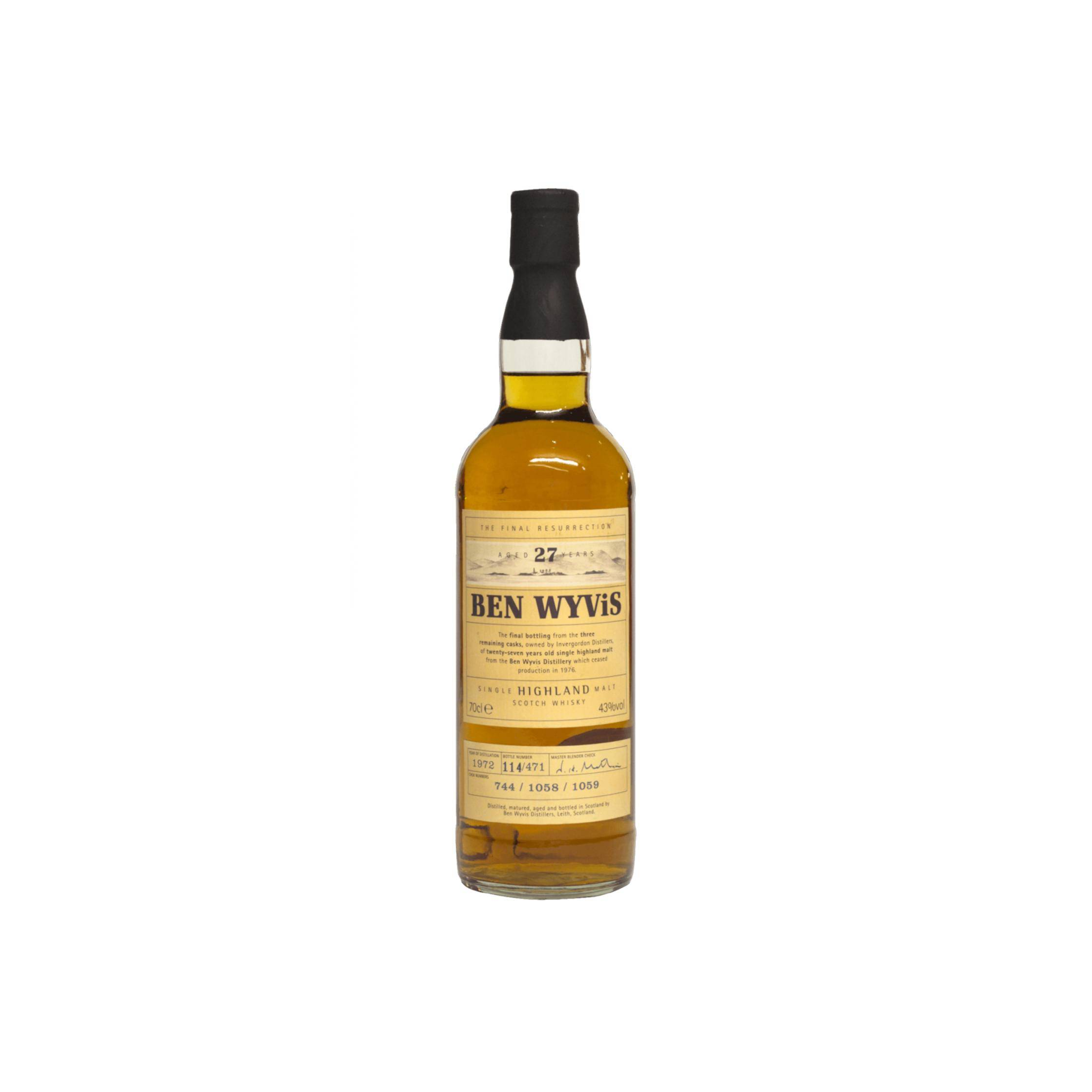 Ben Wyvis 1972 27 Years Single Malt Whisky 2