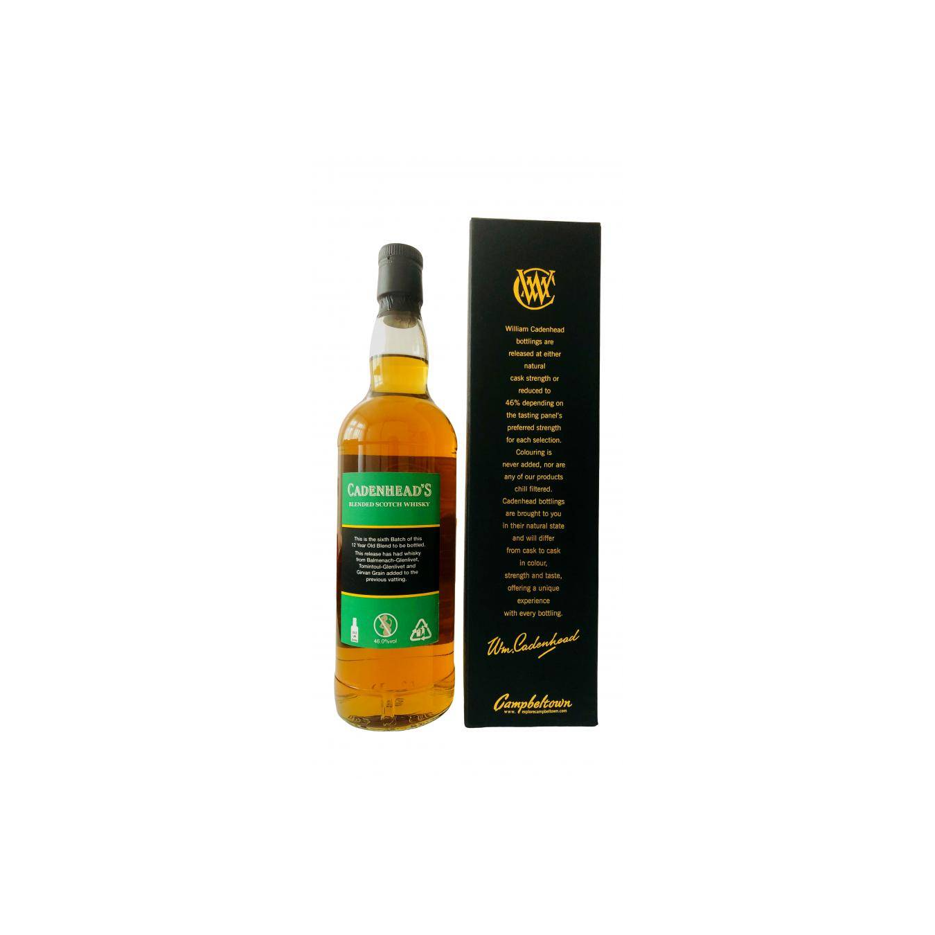 Cadenhead Blended Scotch Whisky 12 Years Blended Whisky 3