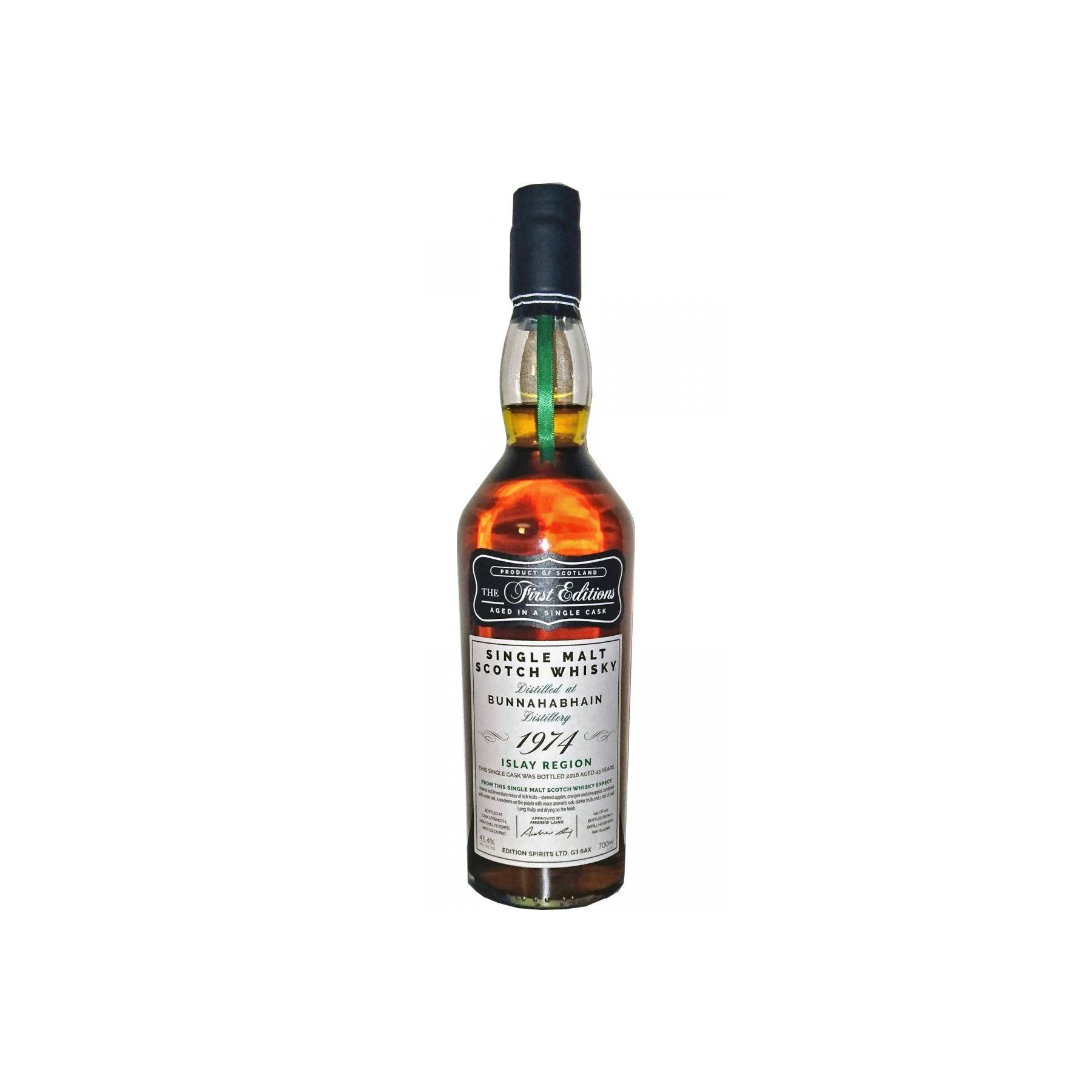 Bunnahabhain The First Editions 1974 43 Years Single Malt Whisky