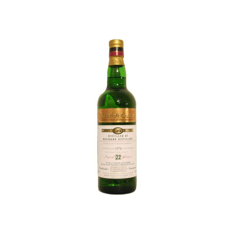 Rosebank Old Malt Cask 1978 22 Years Single Malt Whisky