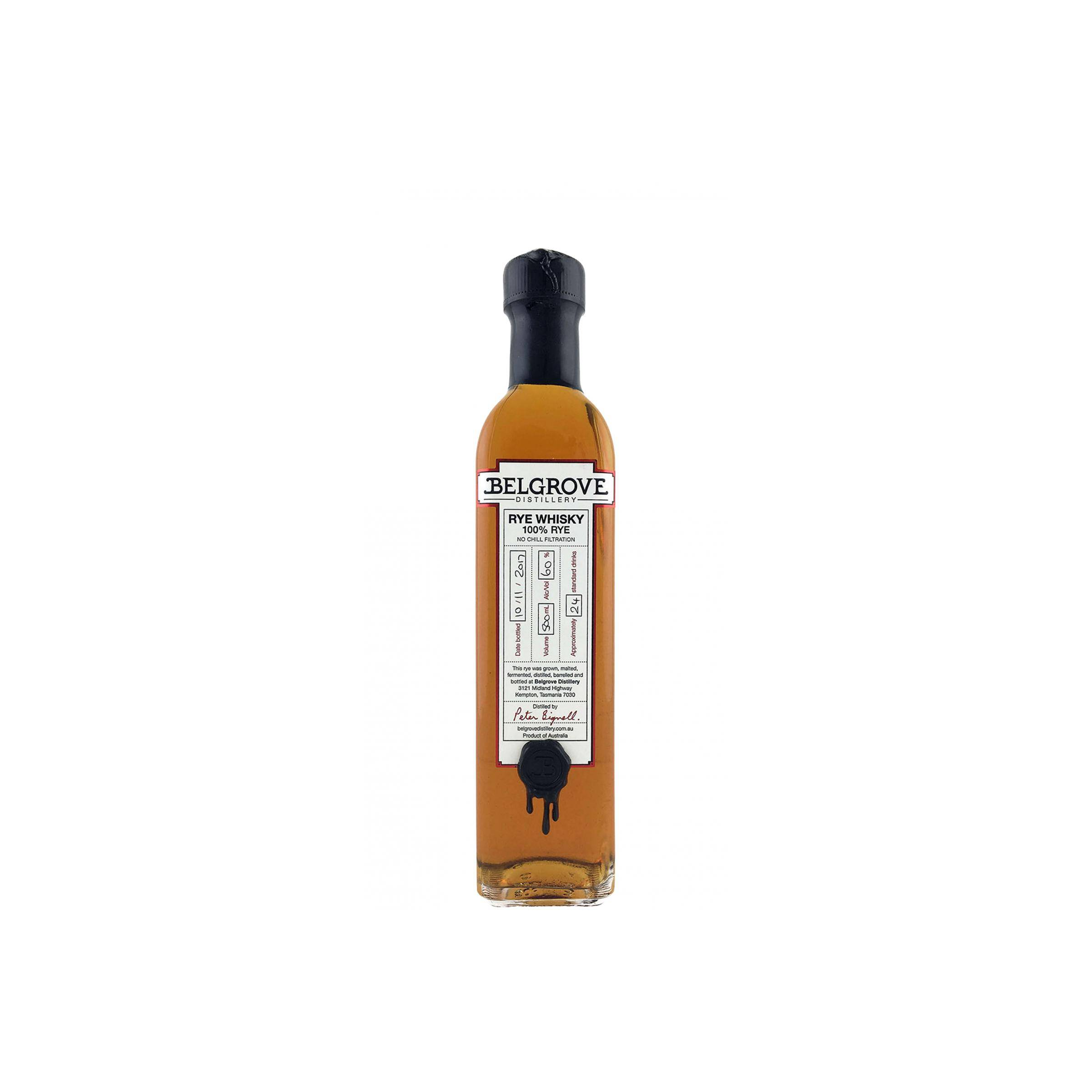 Belgrove Rye Whisky
