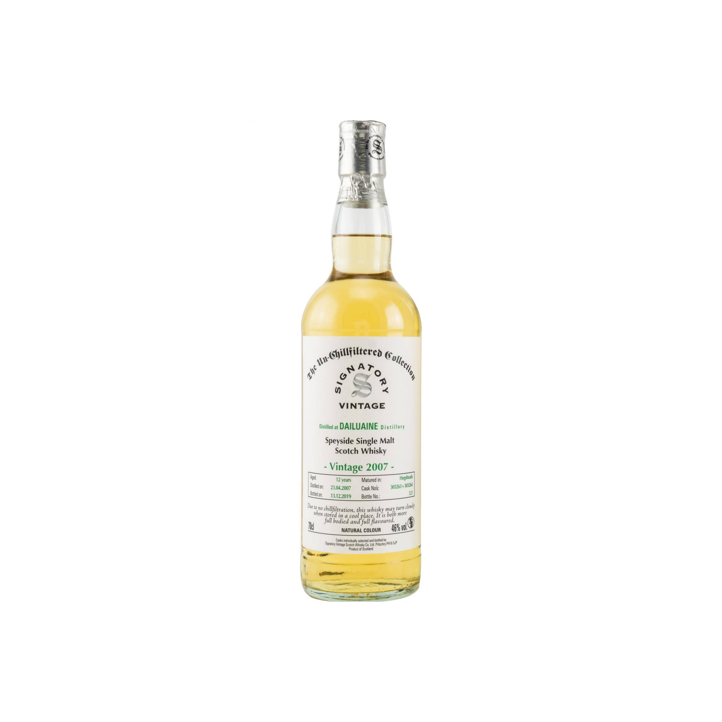 Dailuaine The Un-Chillfiltered Collection 2007 12 Years Single Malt Whisky