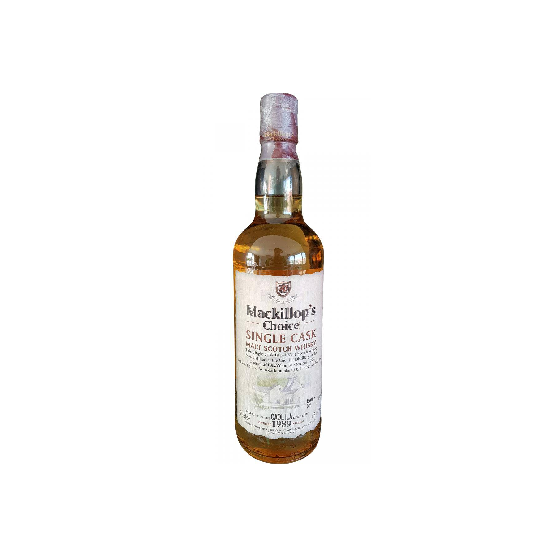 Caol Ila Single Cask 1989 10 Years Single Malt Whisky