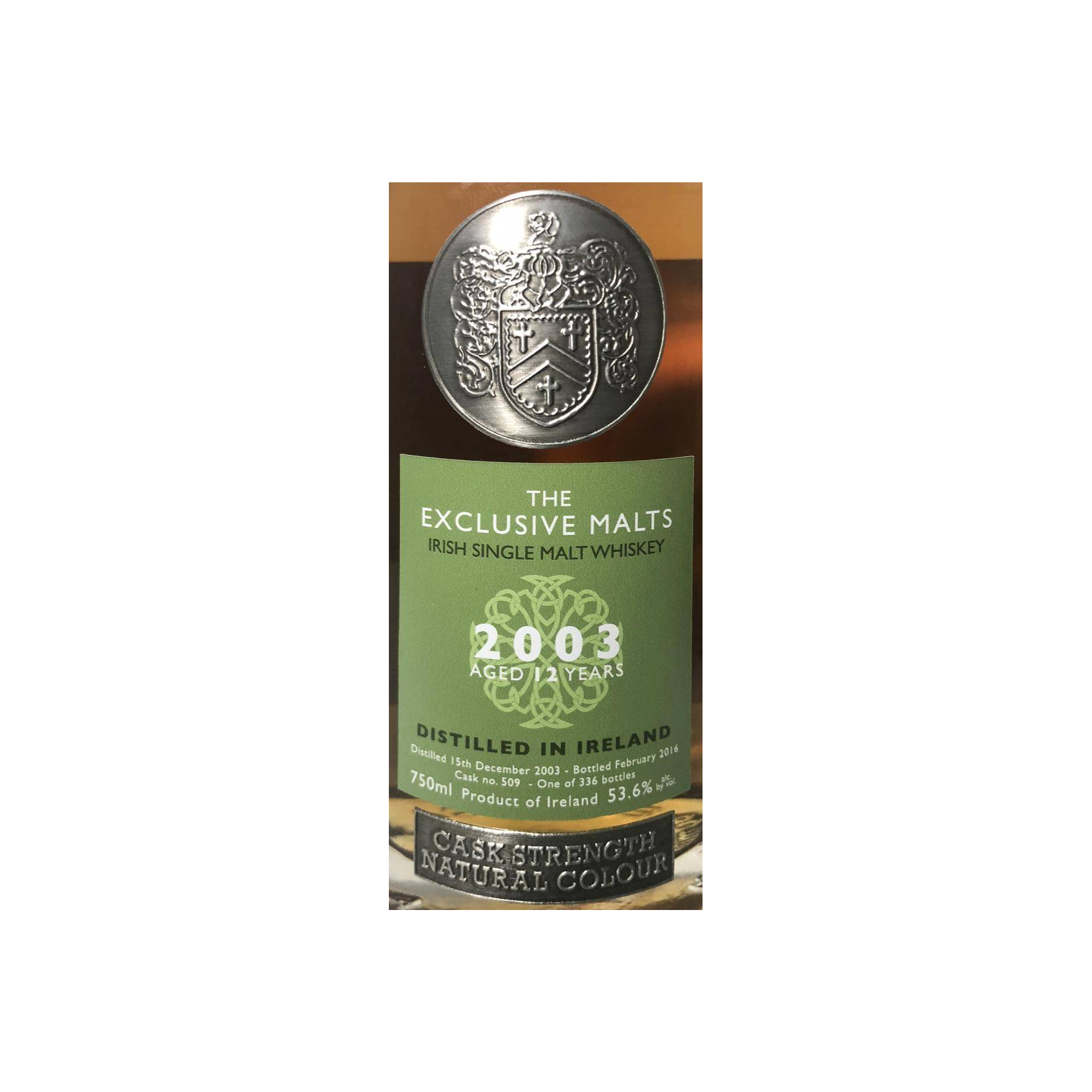 Irish Single Malt Whiskey 2003 CWC 2