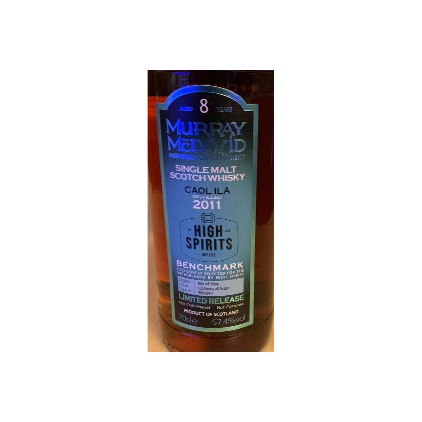 Caol Ila 2011 8 Years Single Malt Whisky 2