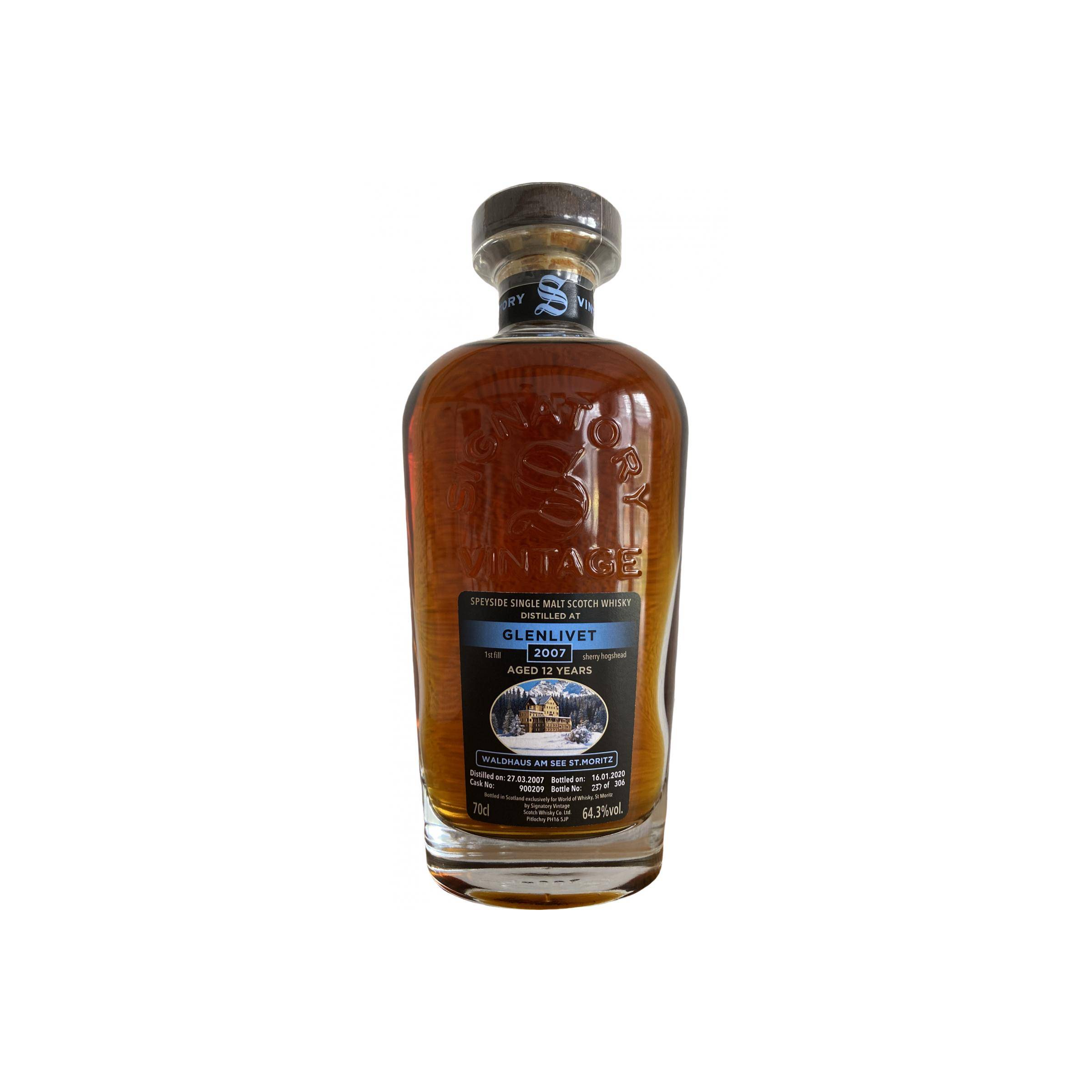 The Glenlivet 2007 12 Years Single Malt Whisky