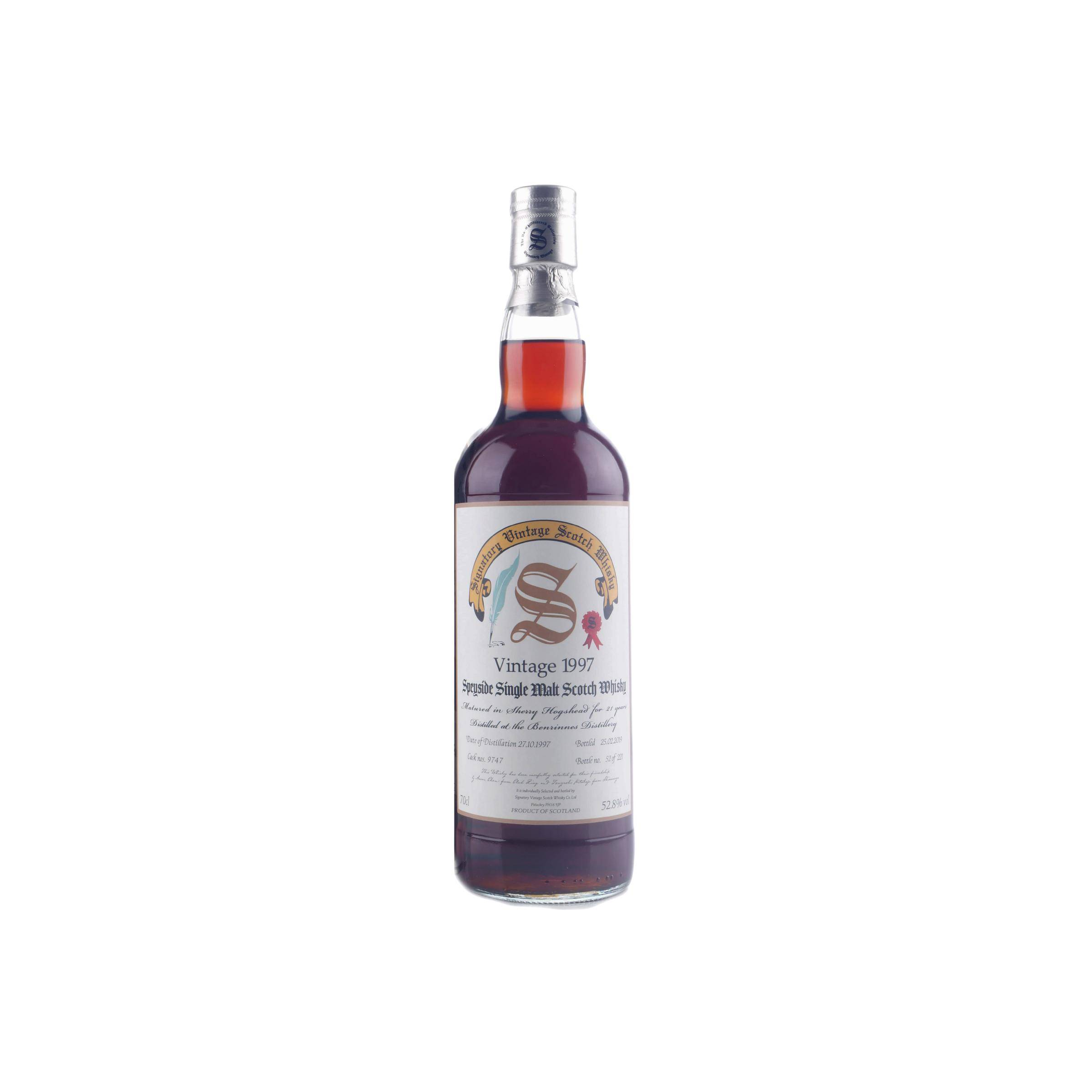 Benrinnes 1997 21 Years Single Malt Whisky