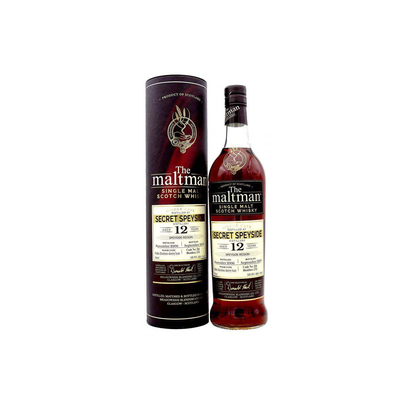 Meadowside Blending 2006 12 Years Single Malt Whisky