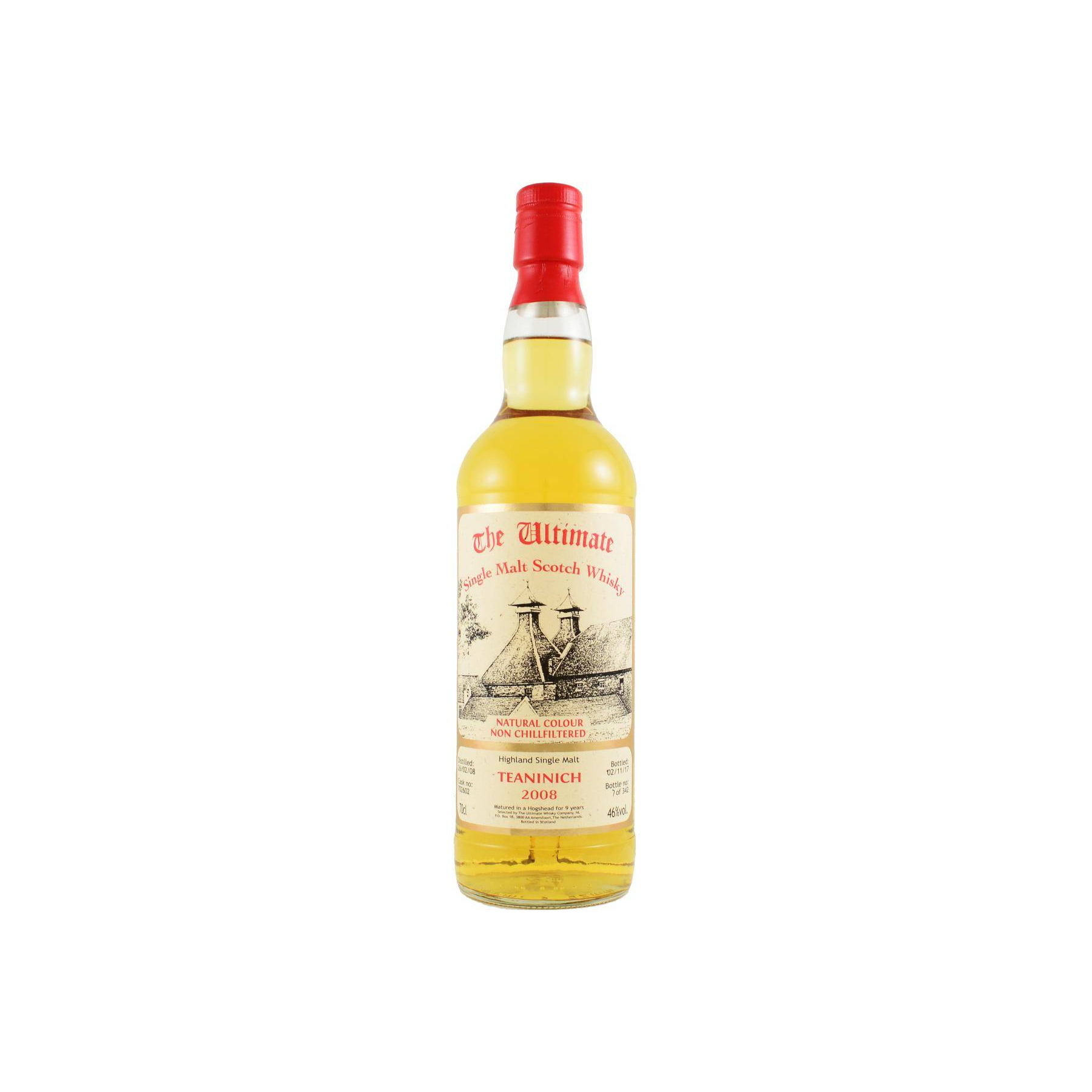 Teaninich The Ultimate 2008 9 Years Single Malt Whisky