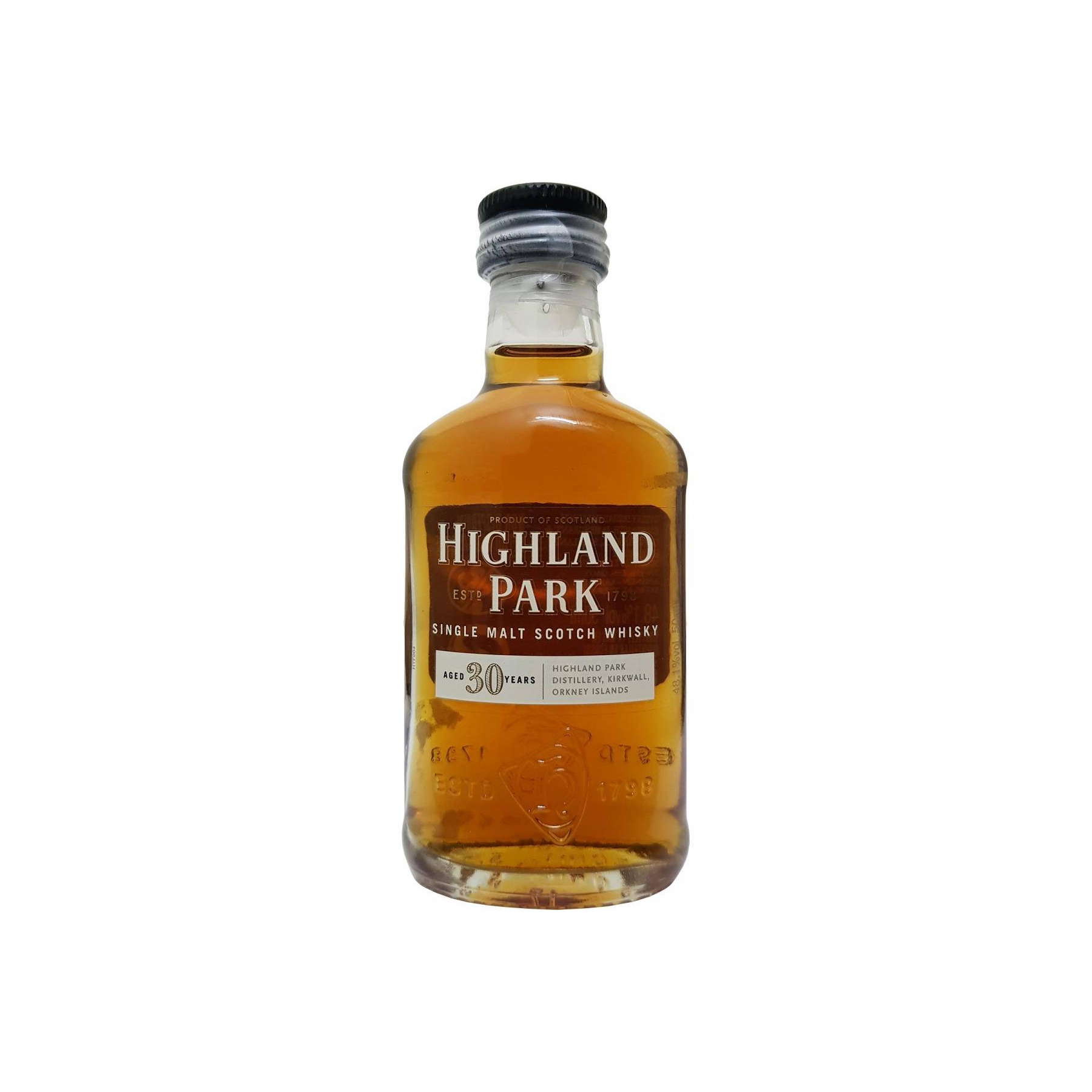 Highland Park Miniature 30 Years Single Malt Whisky 2
