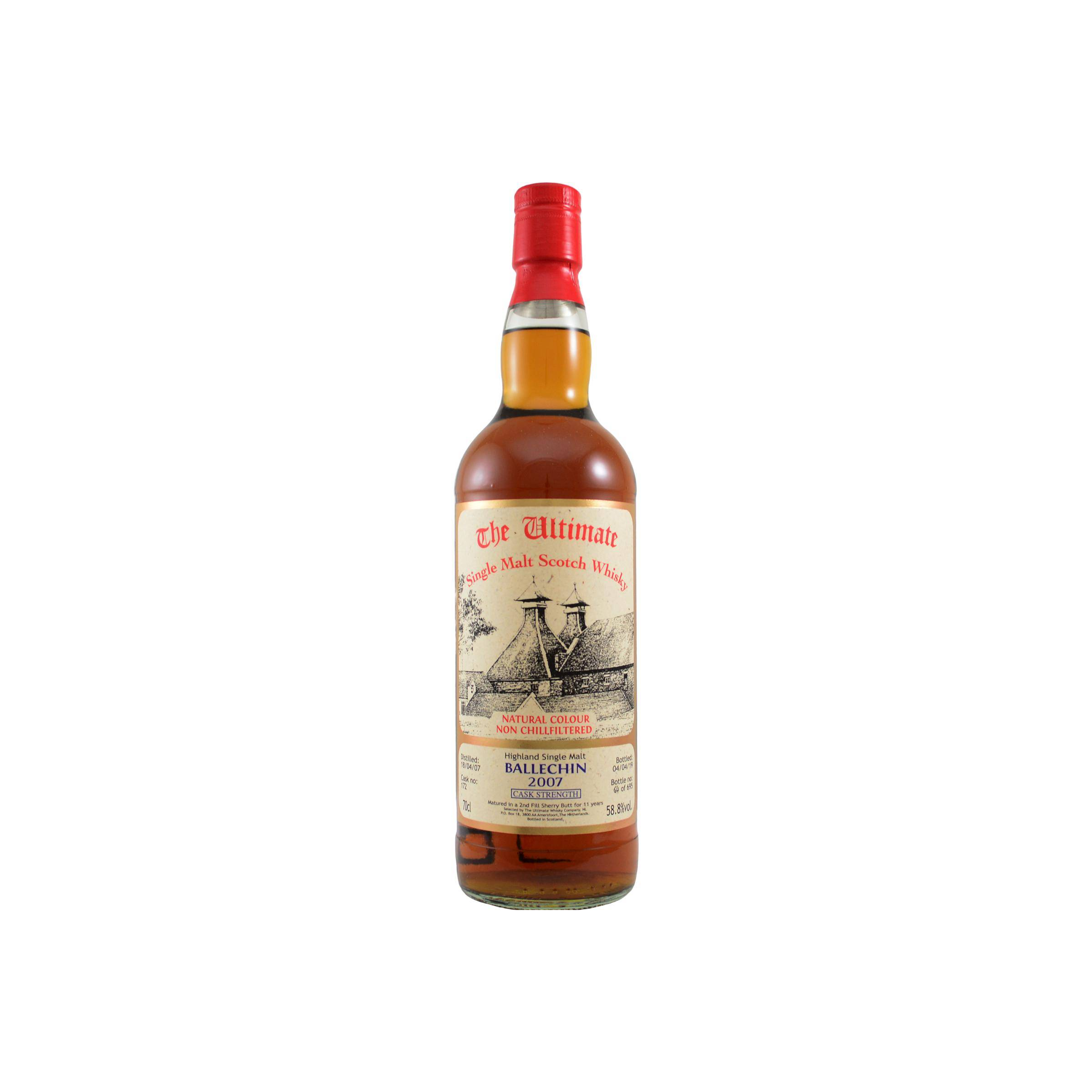 Edradour 2007 11 Years Single Malt Whisky