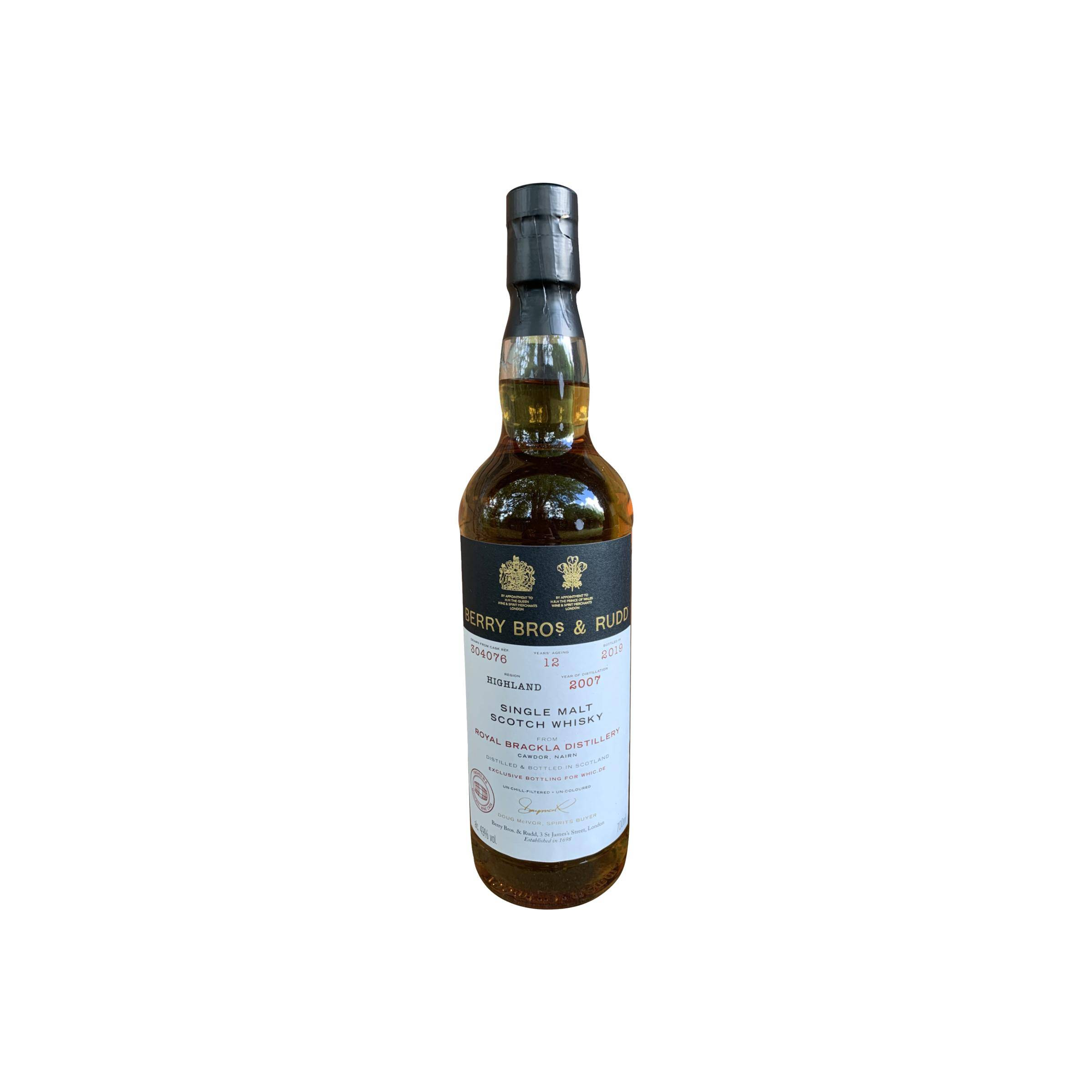 Royal Brackla 2007 12 Years Single Malt Whisky
