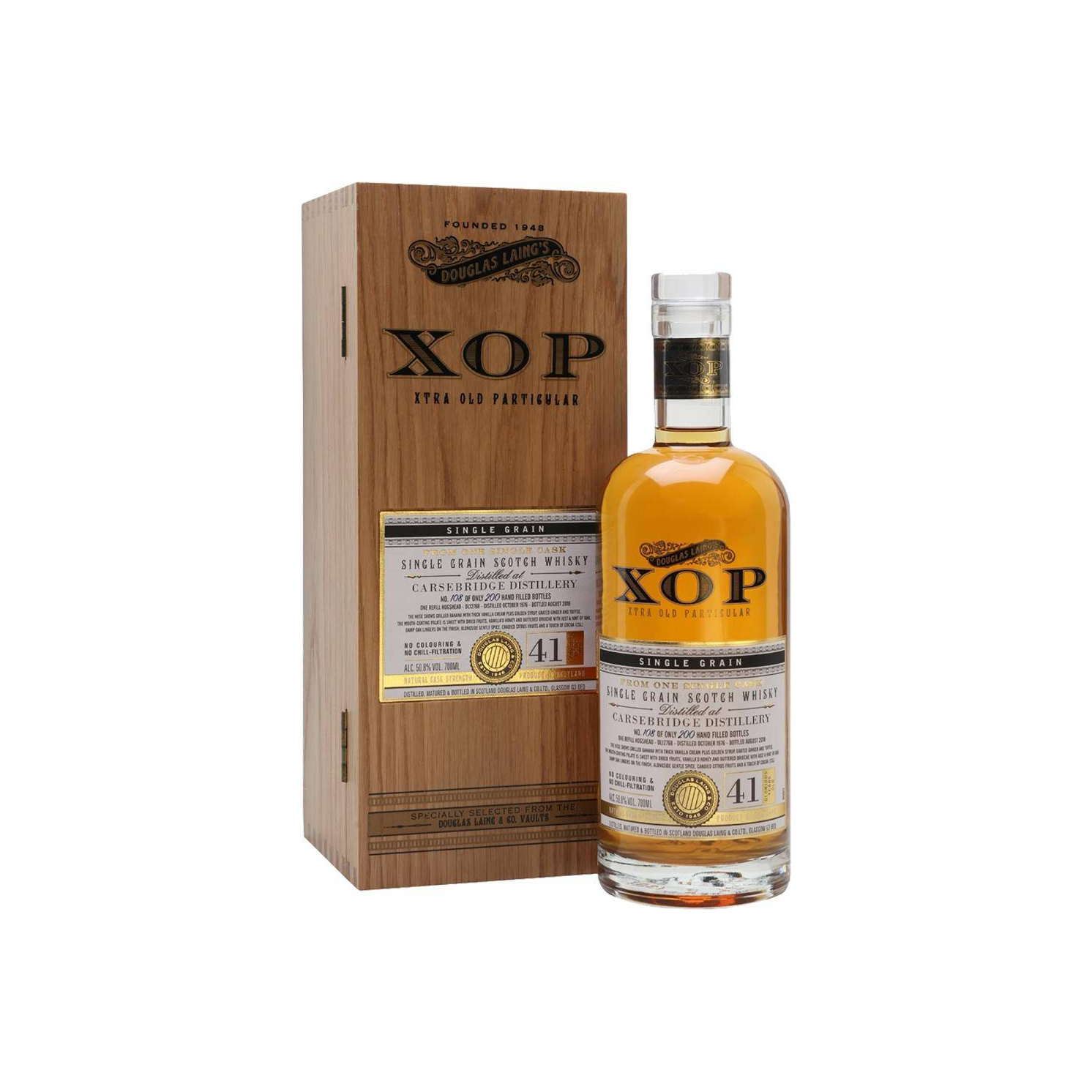 Carsebridge 1976 41 Years Single Grain Whisky 2