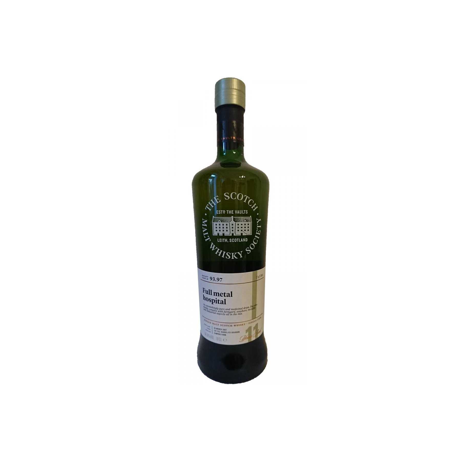 The Scotch Malt Whisky Society 2007 11 Years Single Malt Whisky