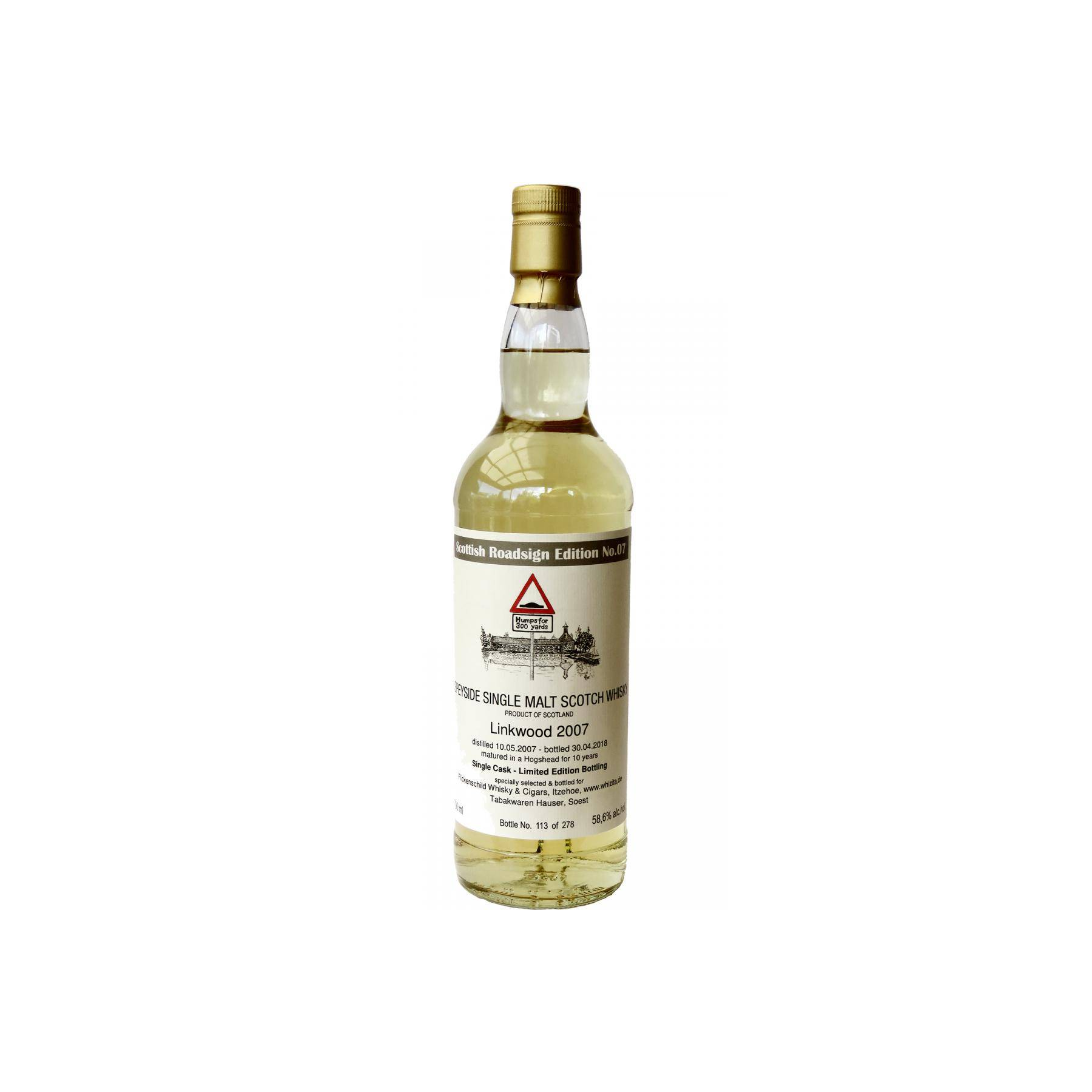 Linkwood 2007 10 Years Single Malt Whisky