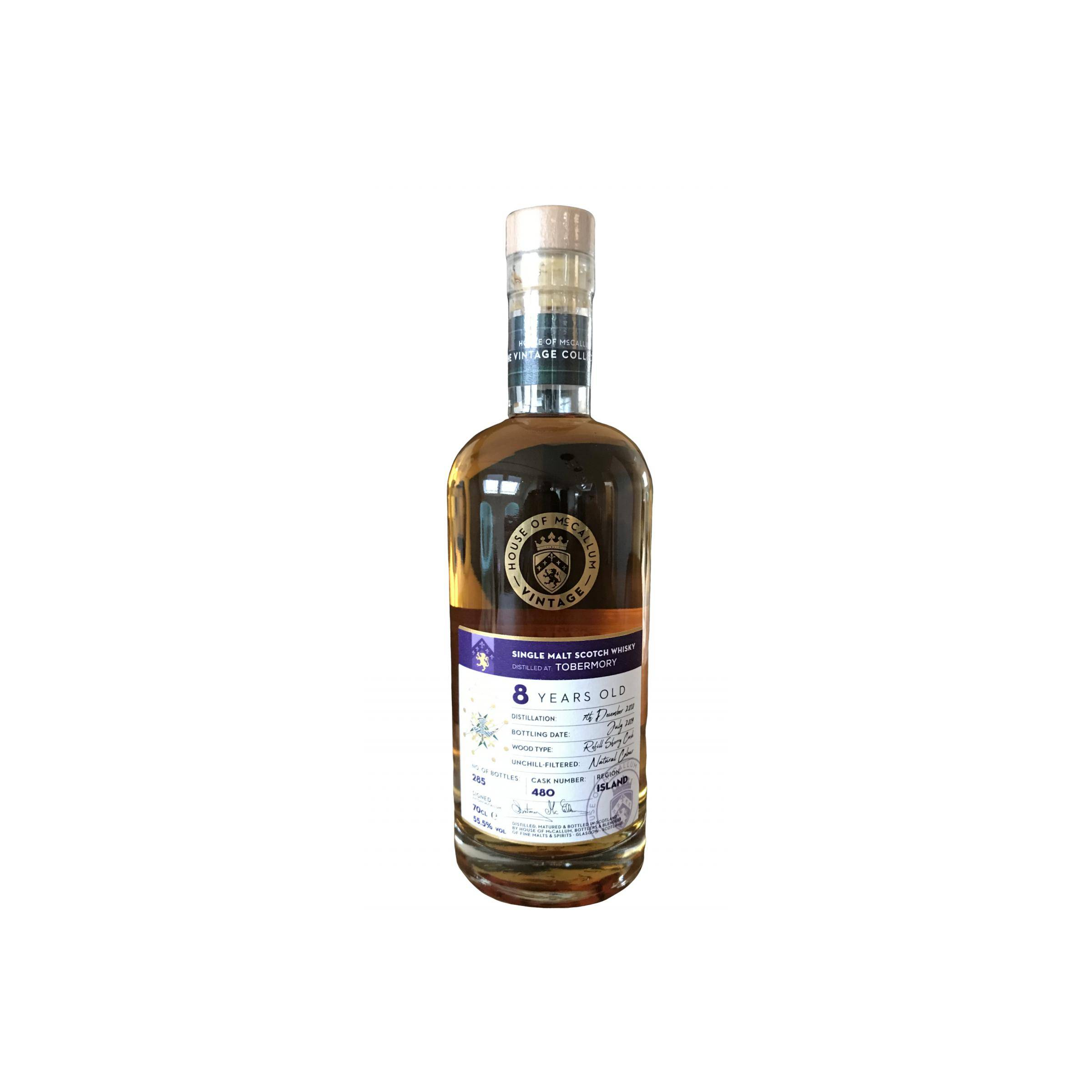 Tobermory 2010 8 Years Single Malt Whisky