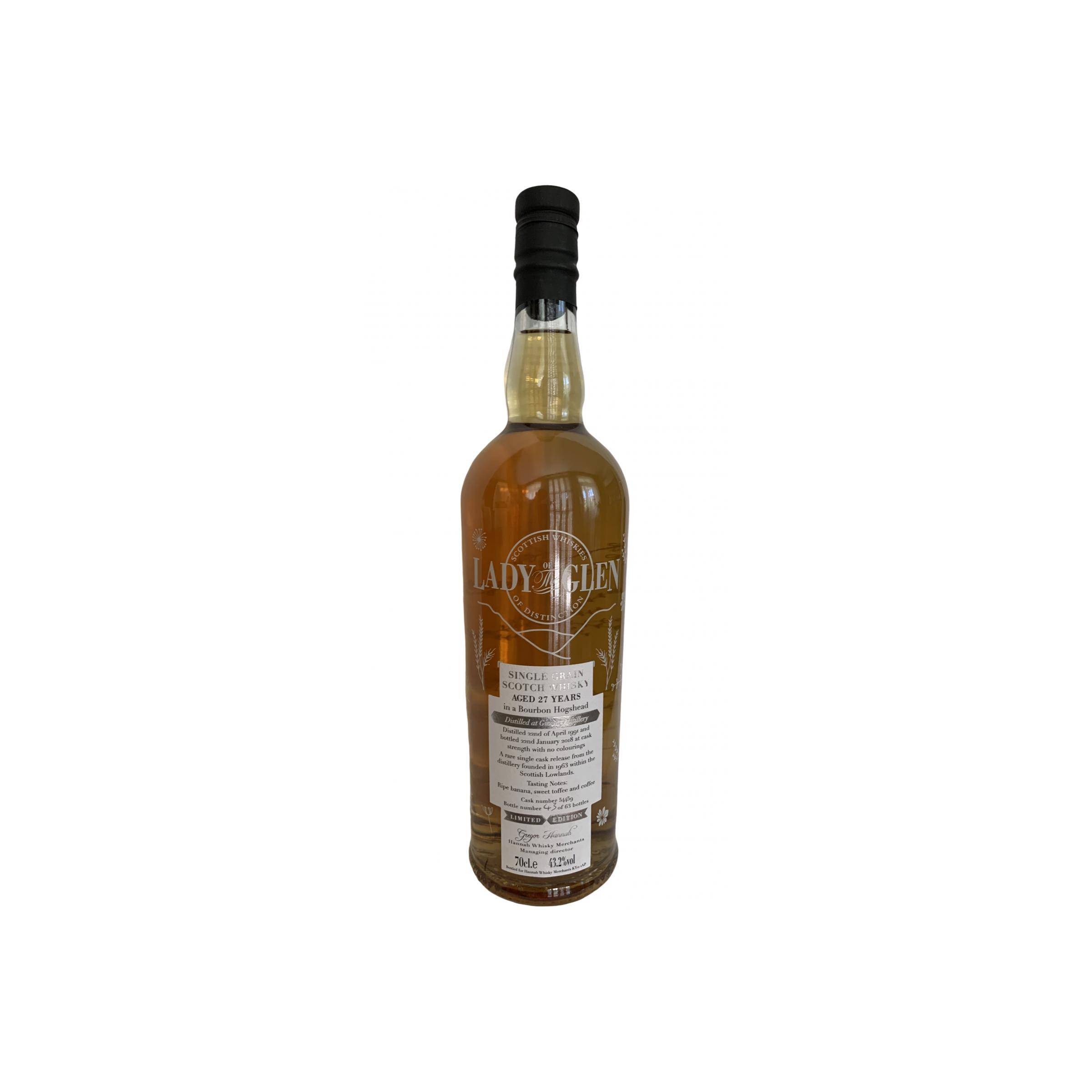 Girvan Limited Edition 1991 27 Years Single Grain Whisky