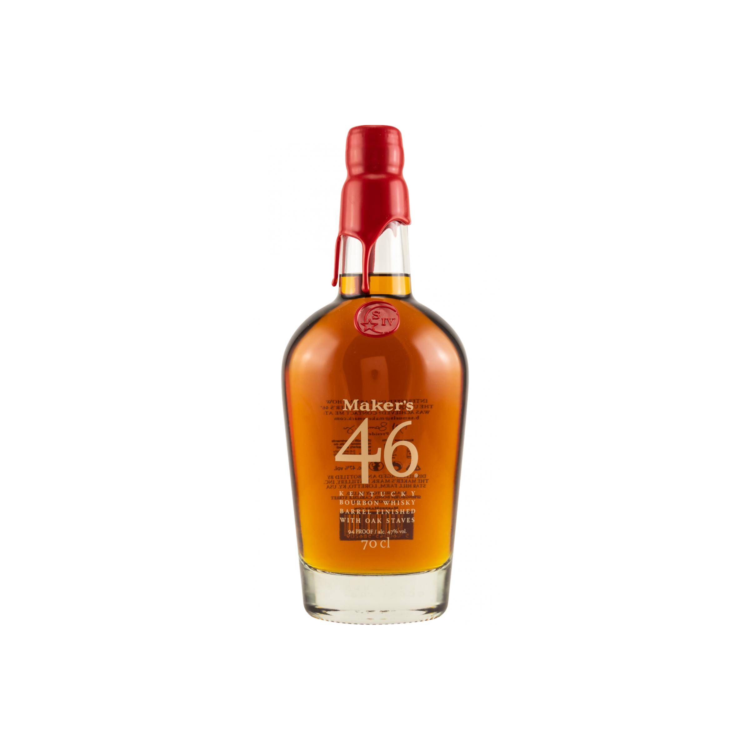 Maker's 46 Red Wax