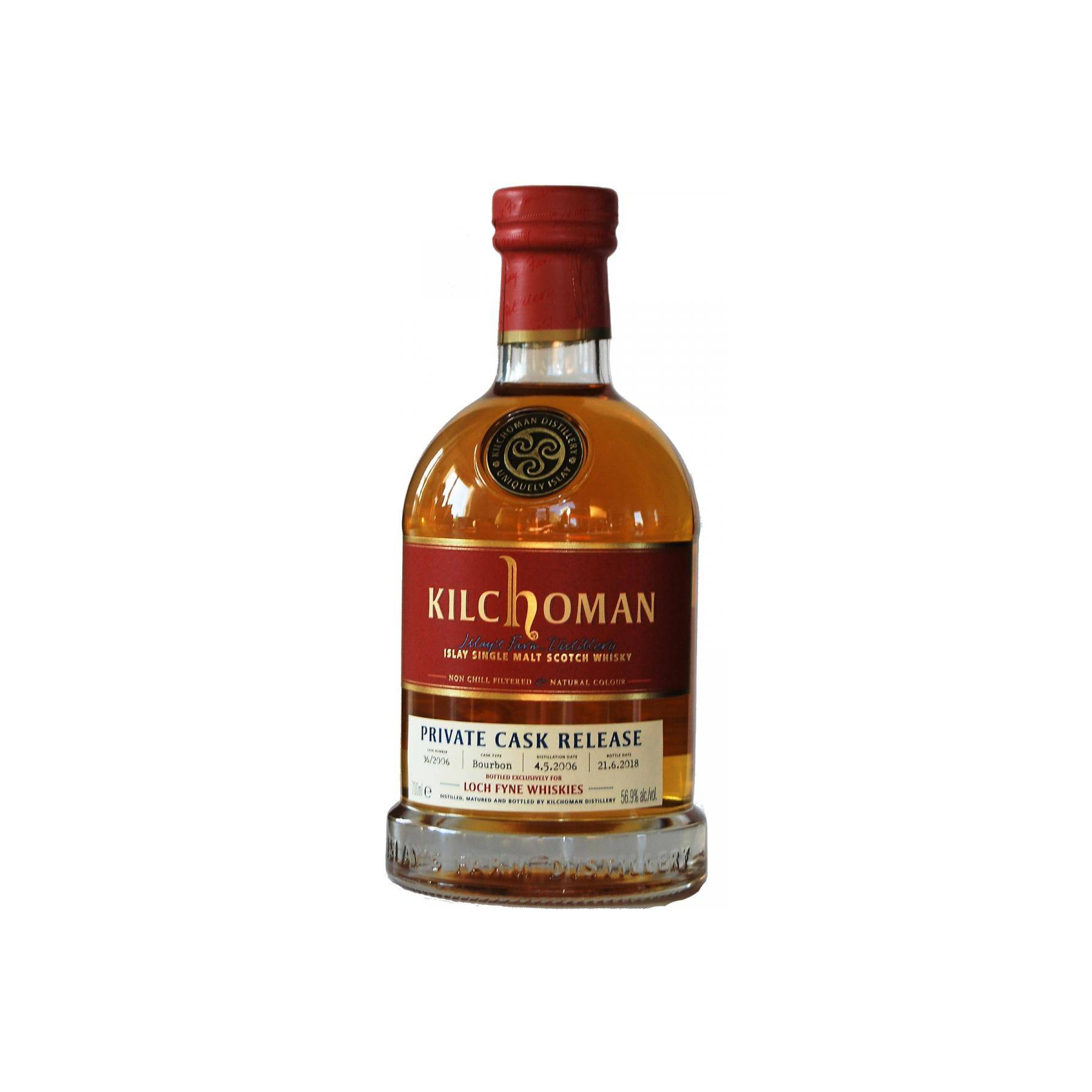 Kilchoman 2006 12 Years Single Malt Whisky