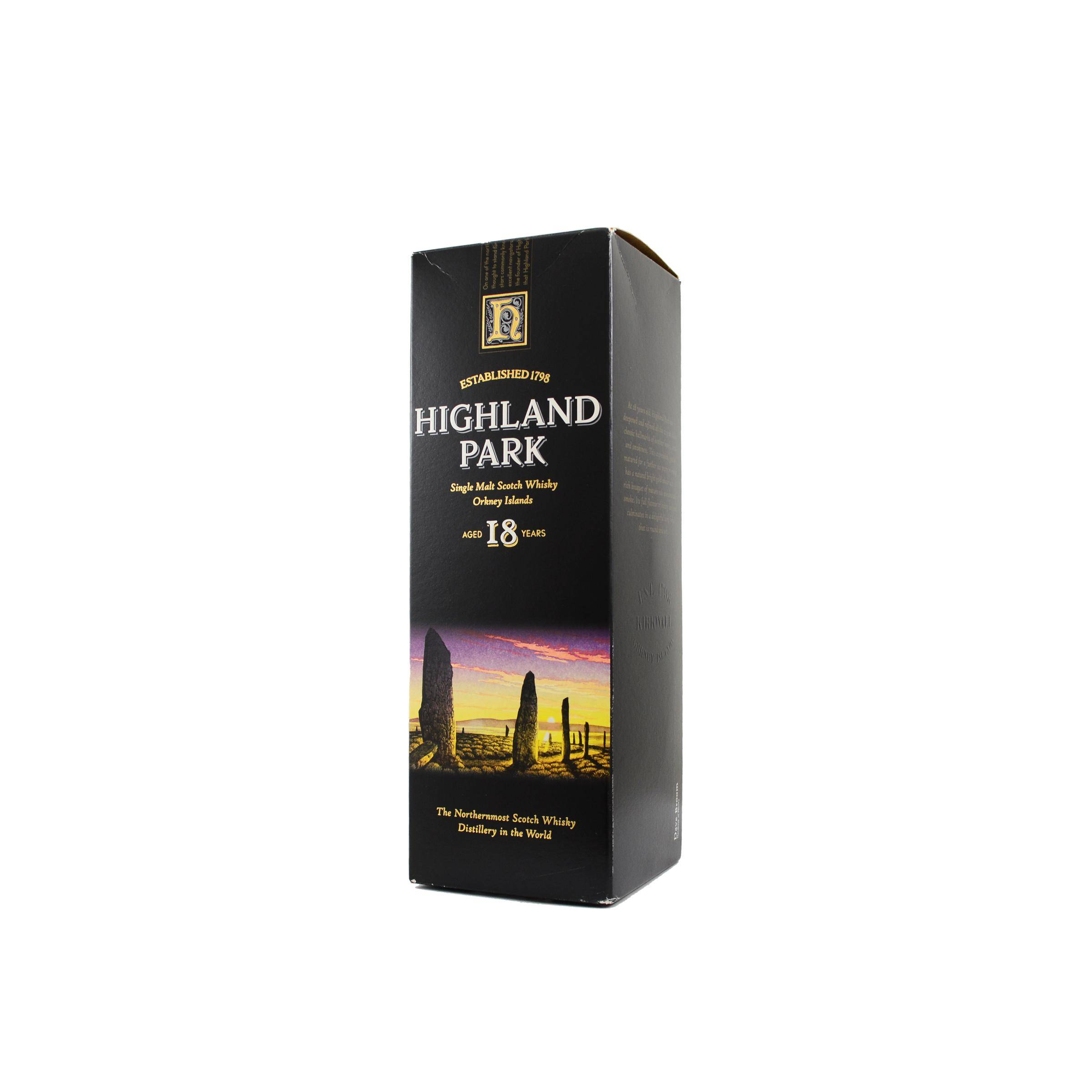 Highland Park 18 Years Single Malt Whisky 3